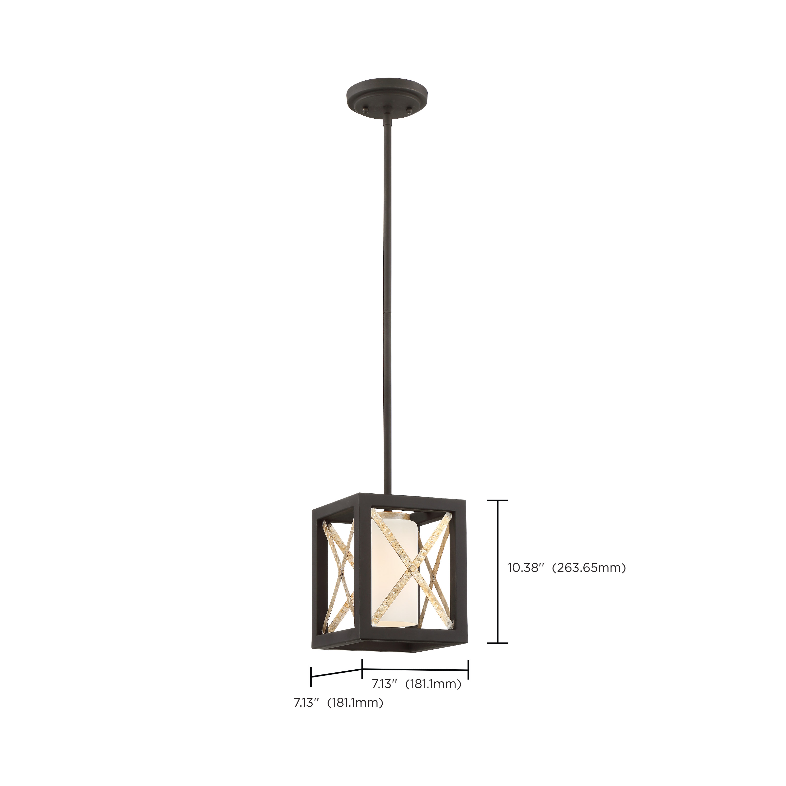 BOXER 1 LIGHT MINI PENDANT - 60-6135