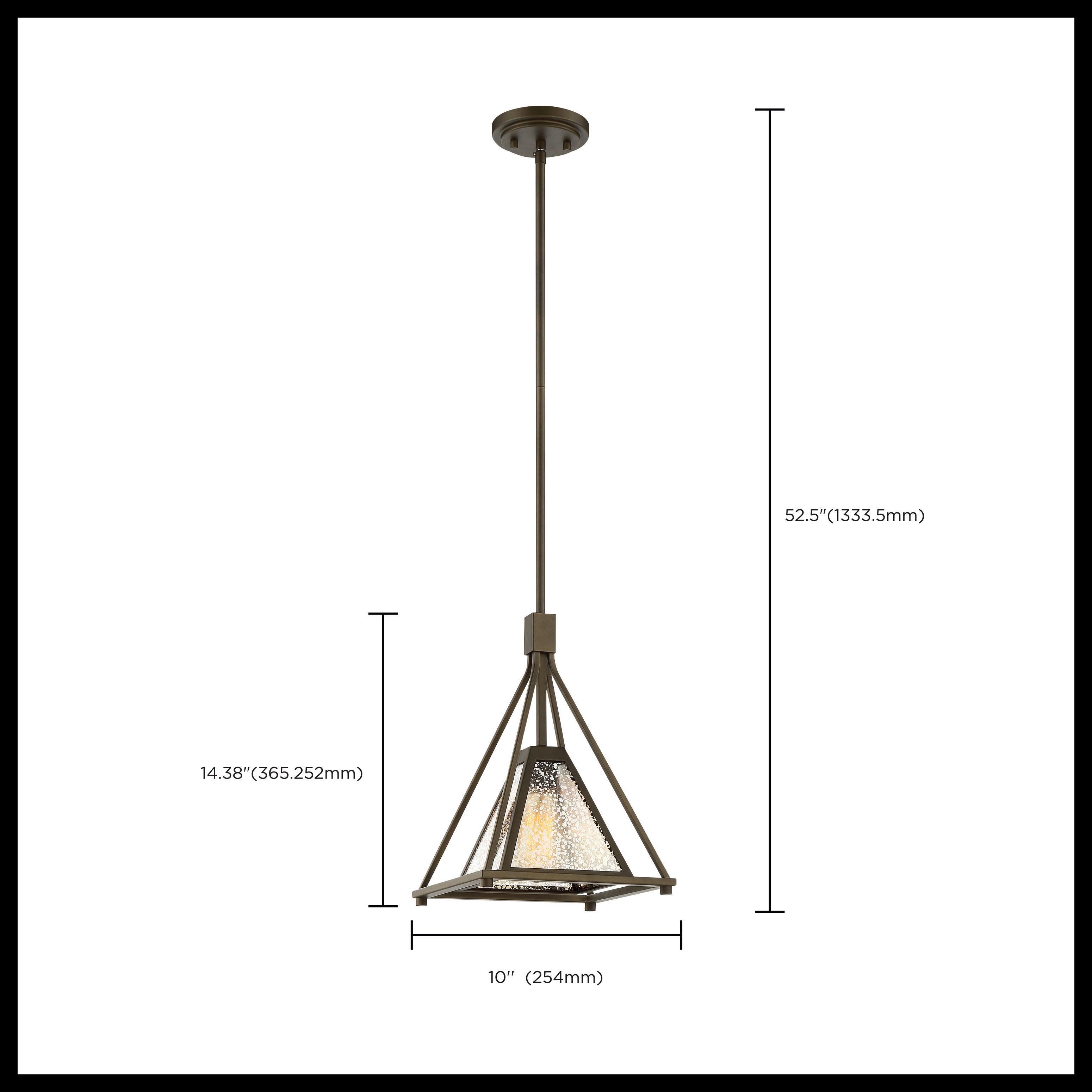 MYSTIC - 1 LT SMALL PENDANT - 60-6283