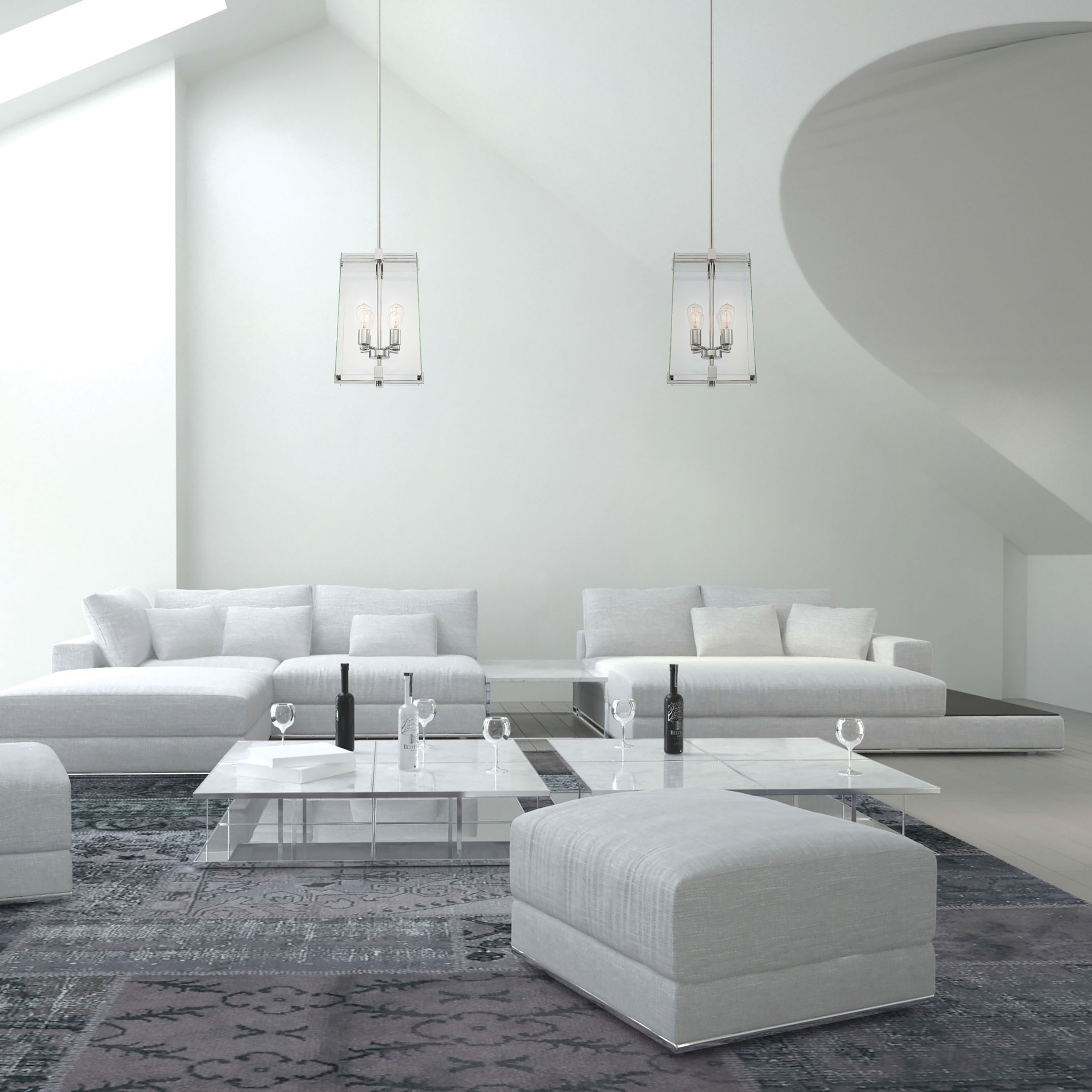 SHELBY - 4 LIGHT FOYER - 60-6292