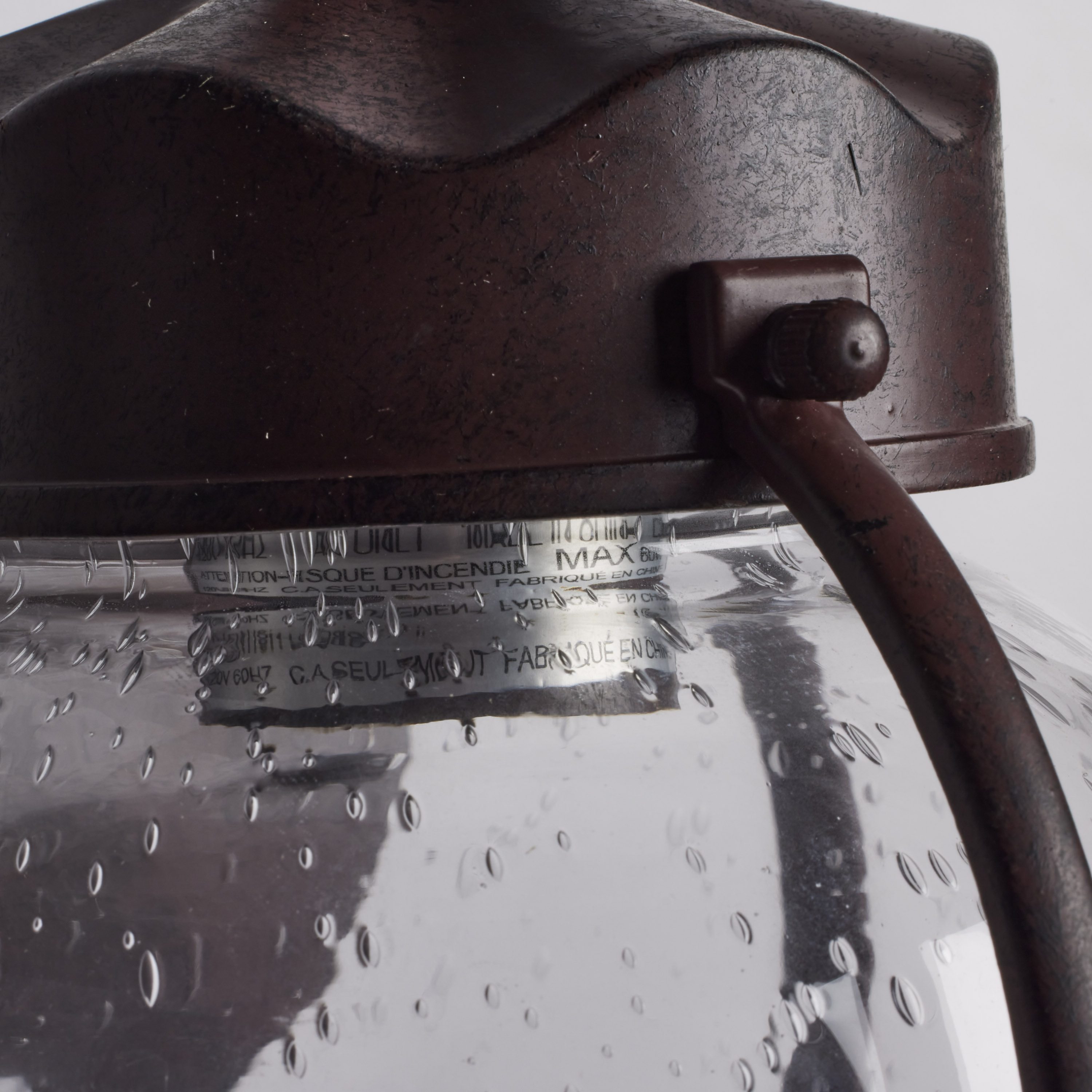 1 LT ONION OUTDOOR WALL FIXTRE - 60-631