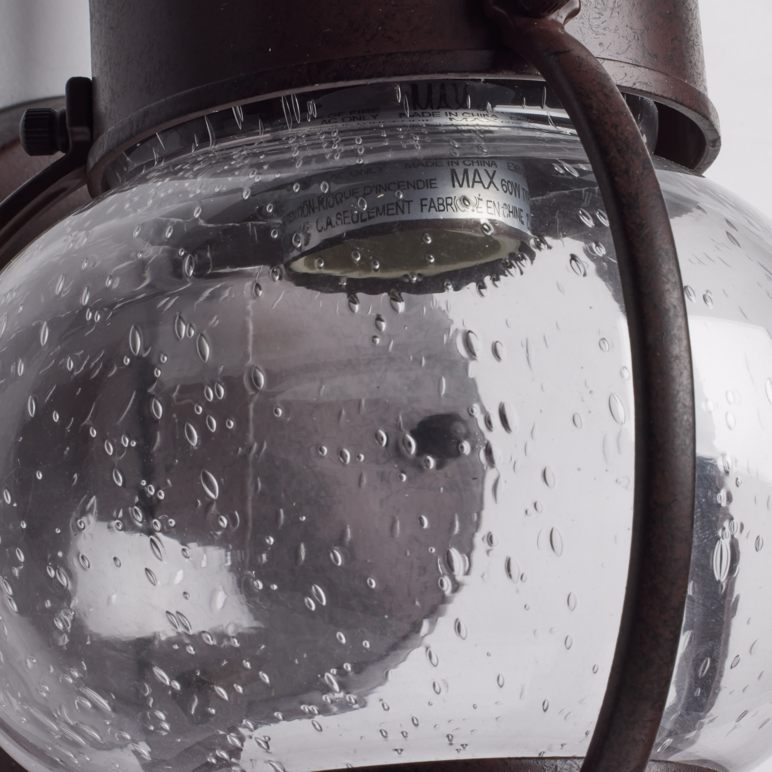 1 LT ONION OUTDOOR WALL FIXTRE - 60-631