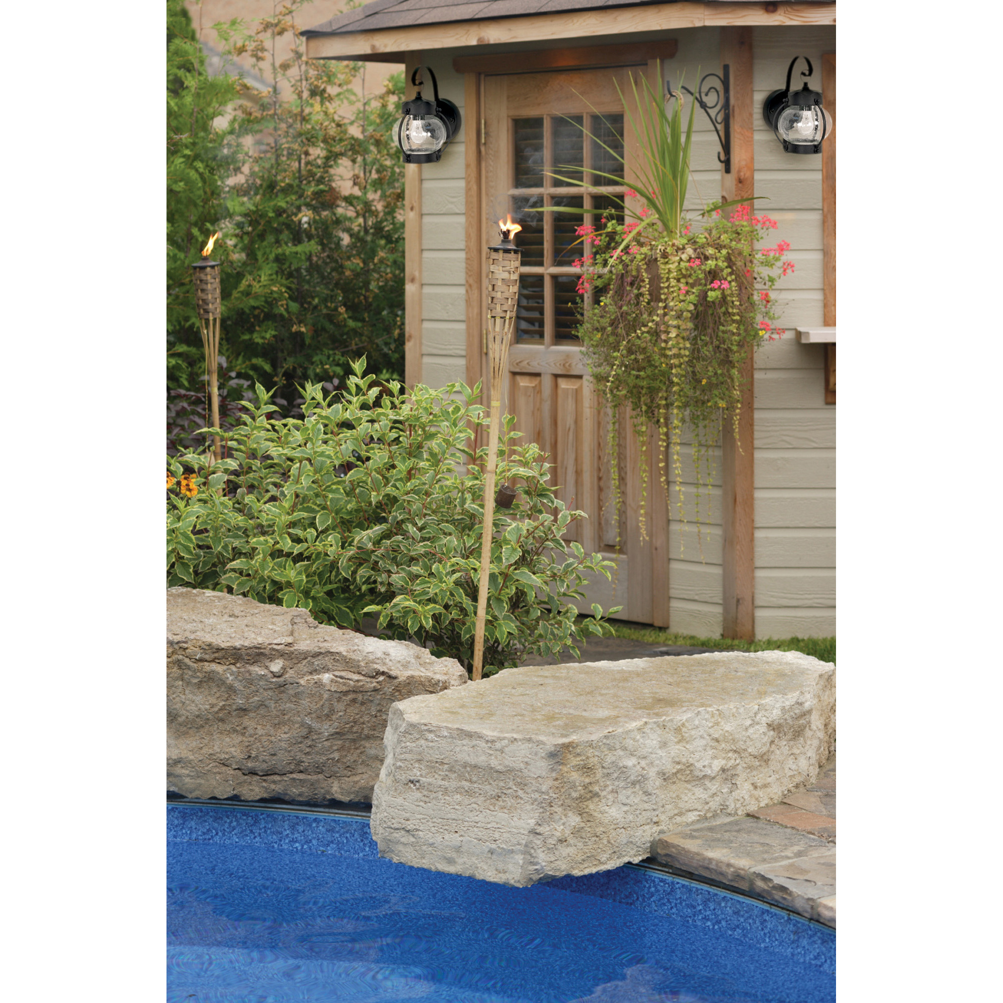 1 LT ONION OUTDOOR WALL FIXTRE - 60-632