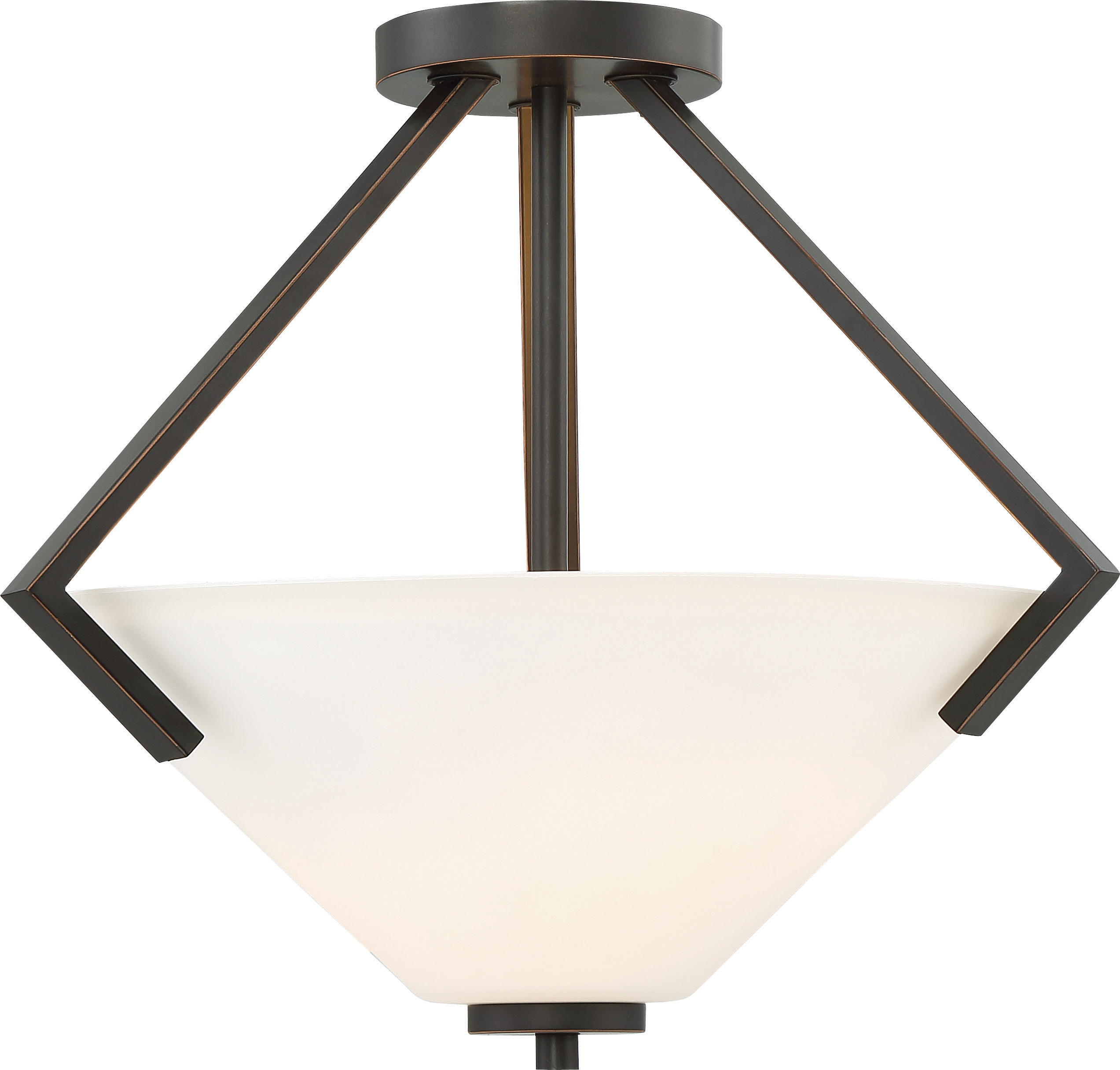 NOME 2 LIGHT SEMI FLUSH - 60-6351