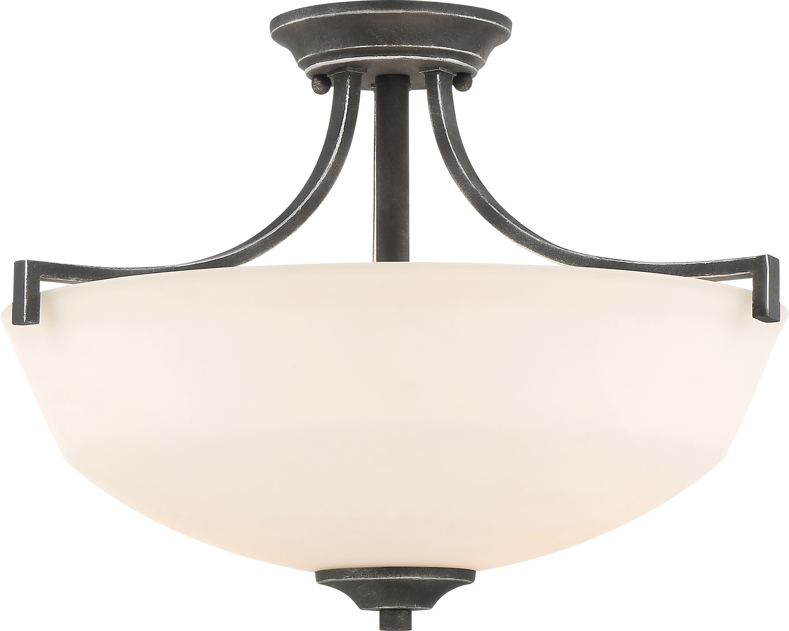 CHESTER - 2 LIGHT SEMI FLUSH - 60-6369