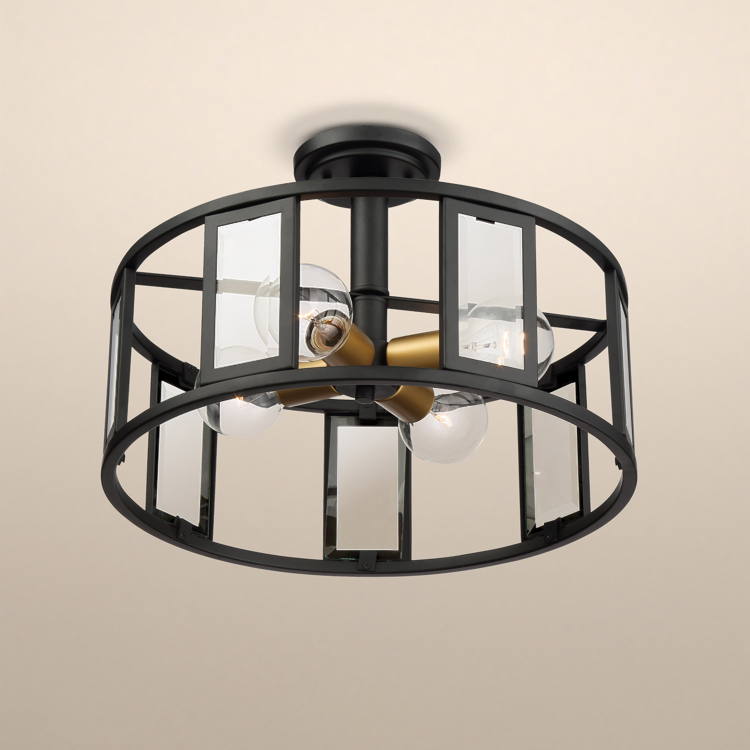 PAYNE 4 LIGHT SEMI-FLUSH - 60-6413