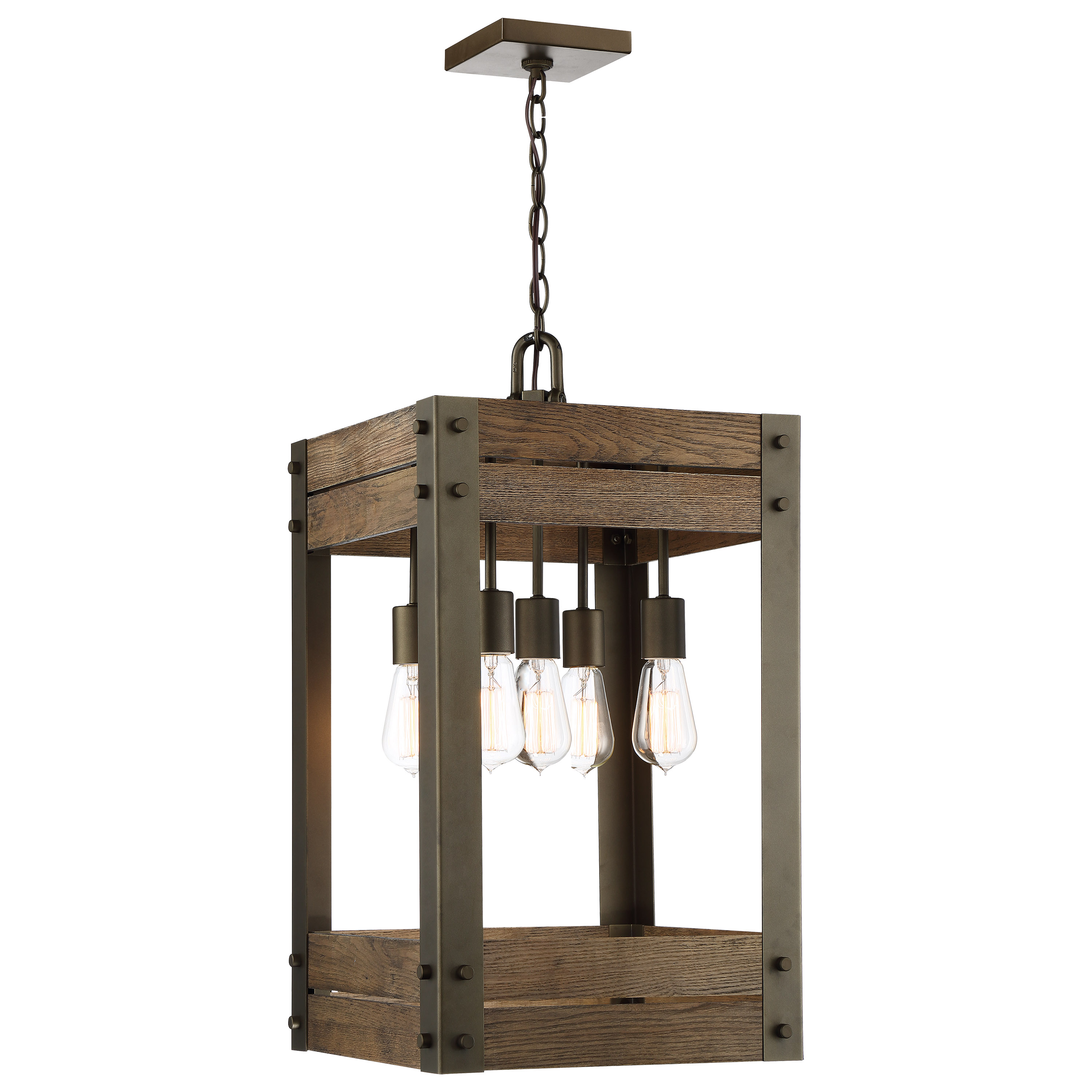 WINCHESTER 5 LIGHT PENDANT - 60-6426