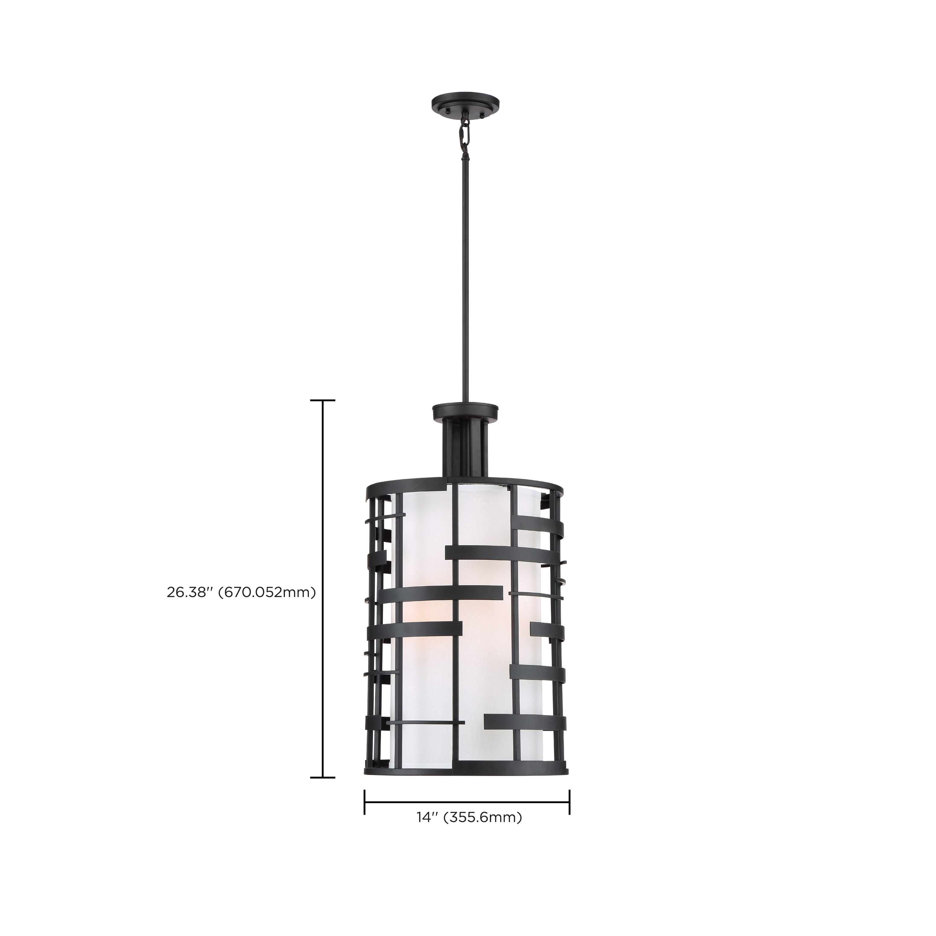 LANSING 4 LIGHT PENDANT - 60-6433
