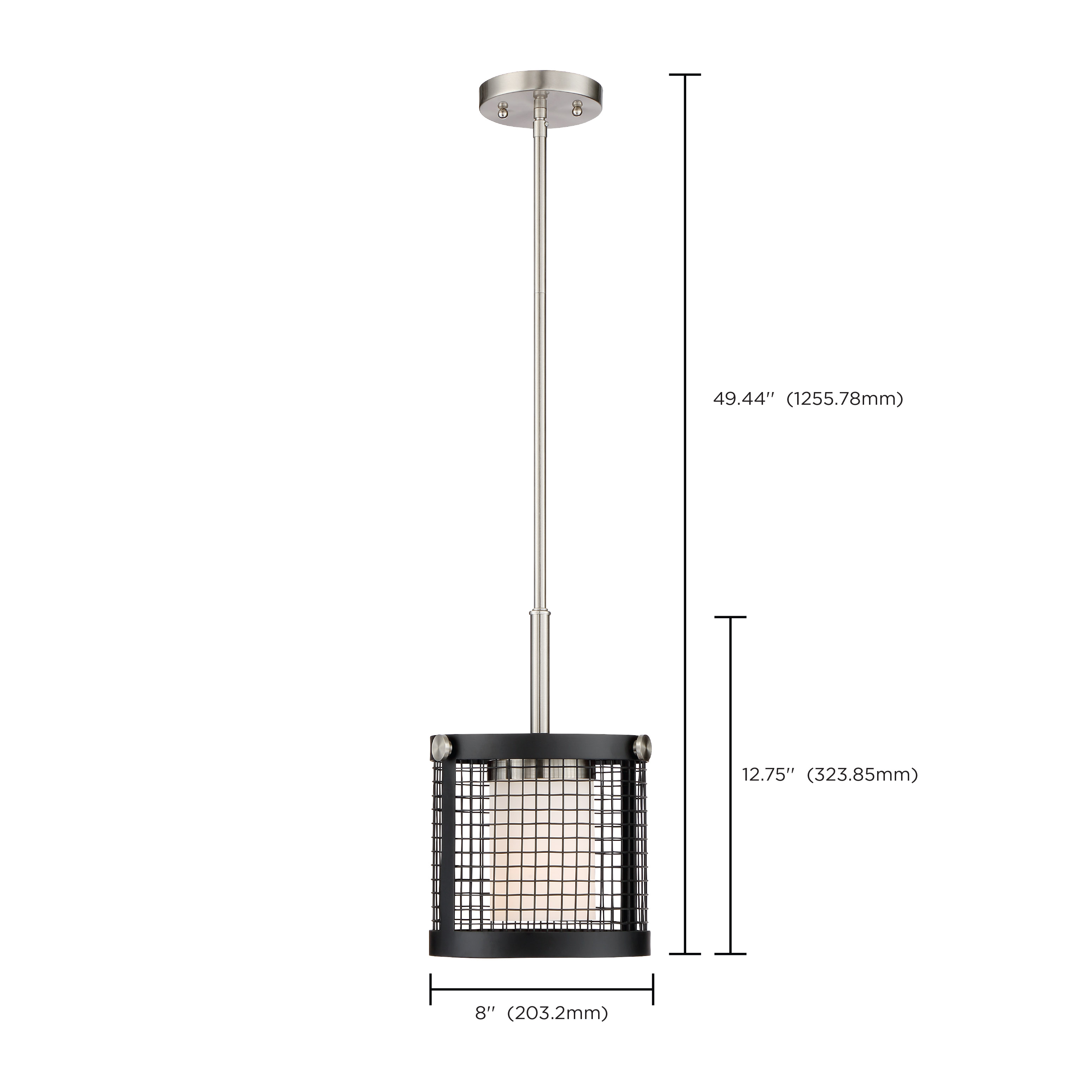 PRATT 1 LIGHT MINI PENDANT - 60-6451