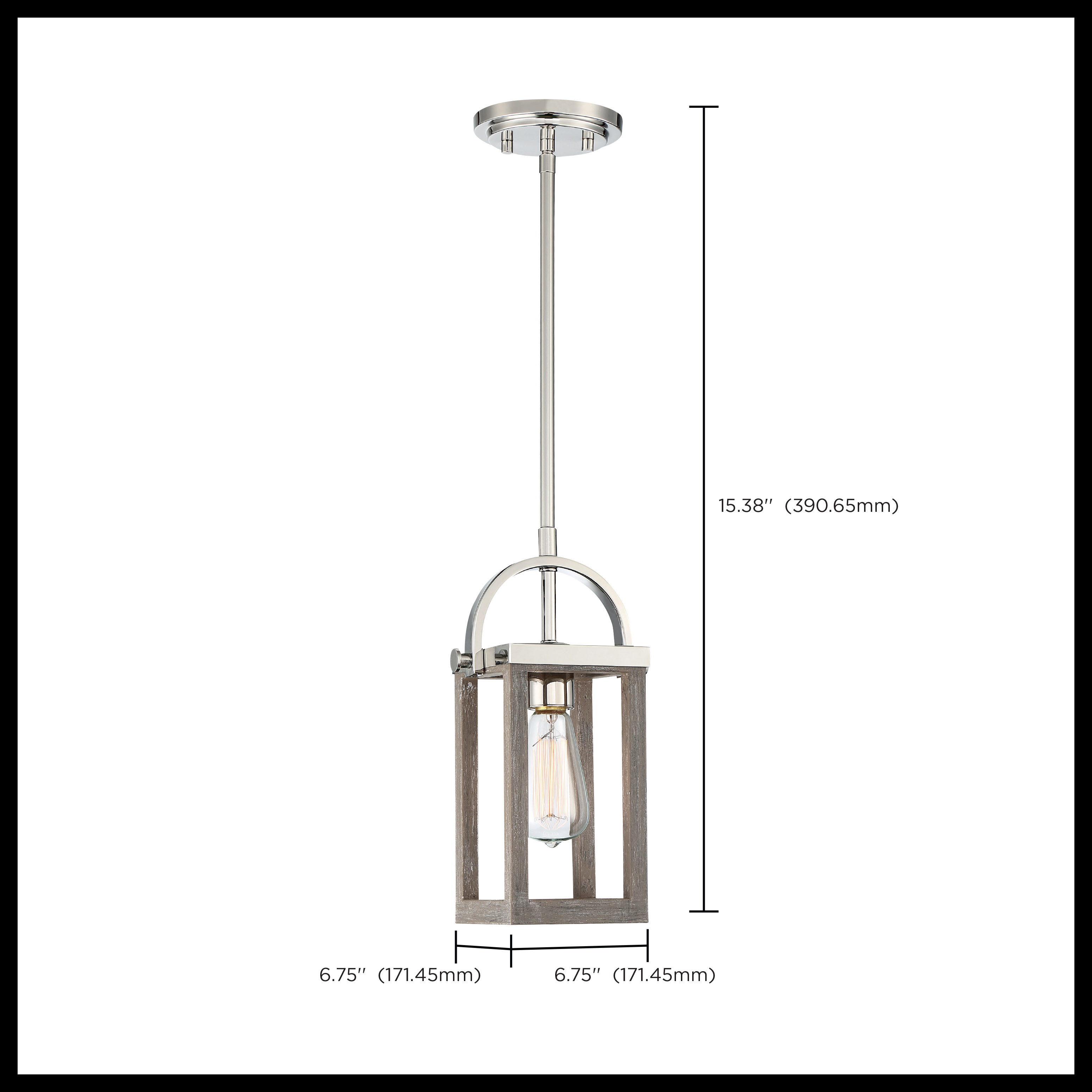 BLISS 1 LIGHT MINI PENDANT - 60-6484