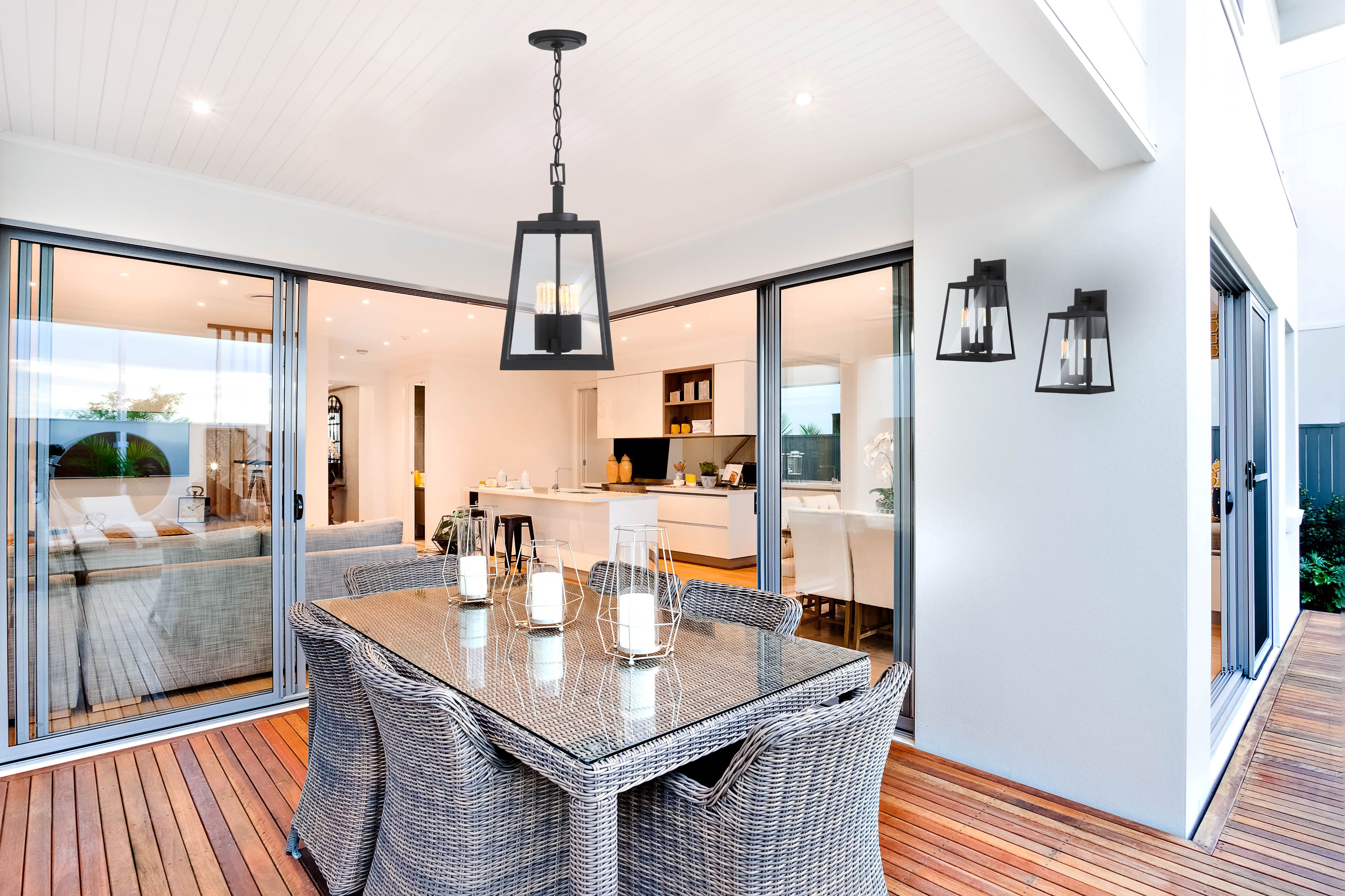 HALIFAX 4 LT HANGING LANTERN - 60-6584