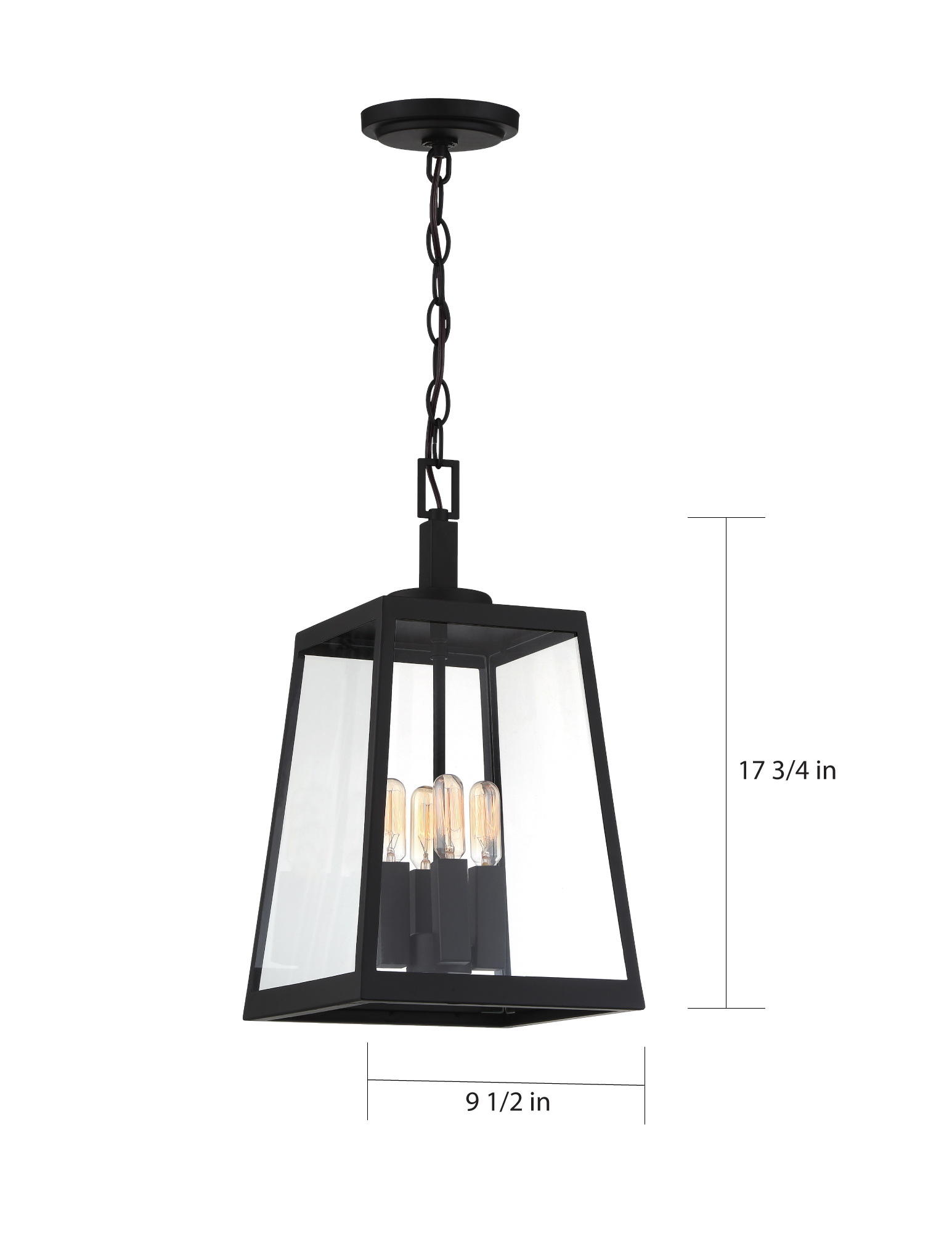 HALIFAX 4 LT HANGING LANTERN - 60-6584