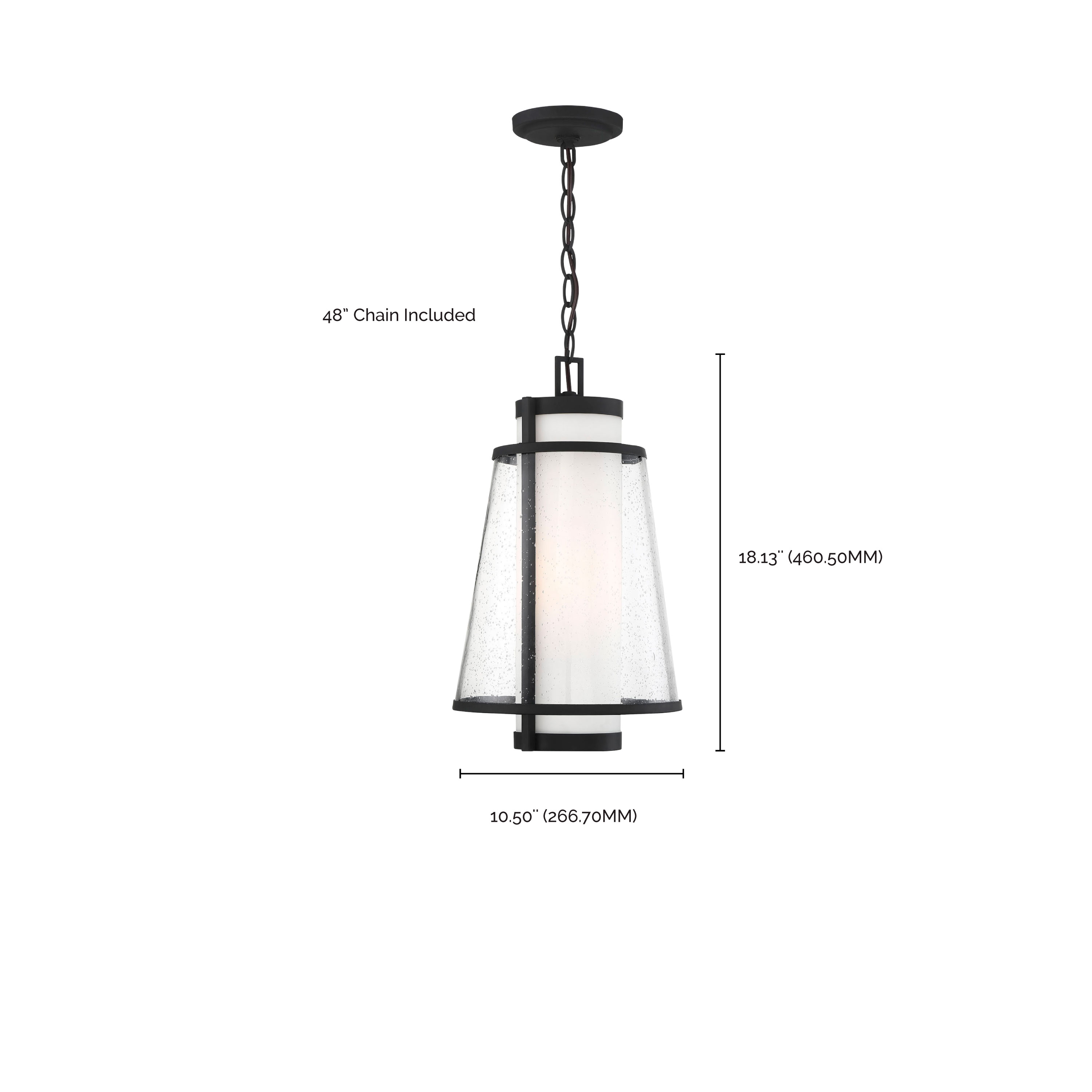 ANAU 1 LIGHT HANGING LANTERN - 60-6604