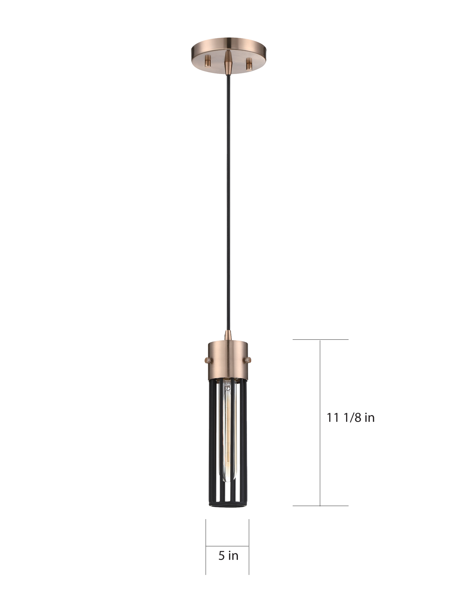 EAVES 1 LIGHT PENDANT - 60-6612