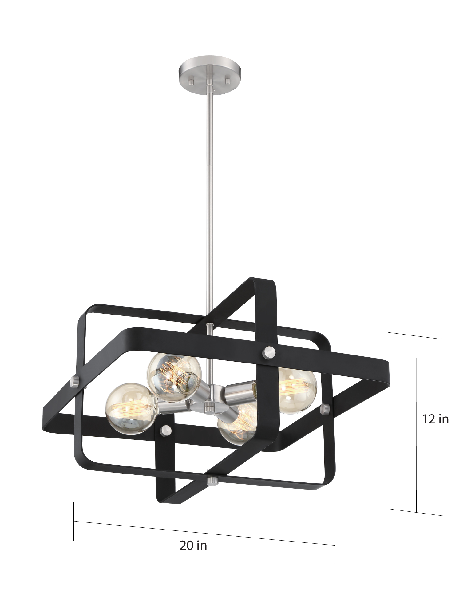 PRANA 4 LIGHT PENDANT - 60-6622