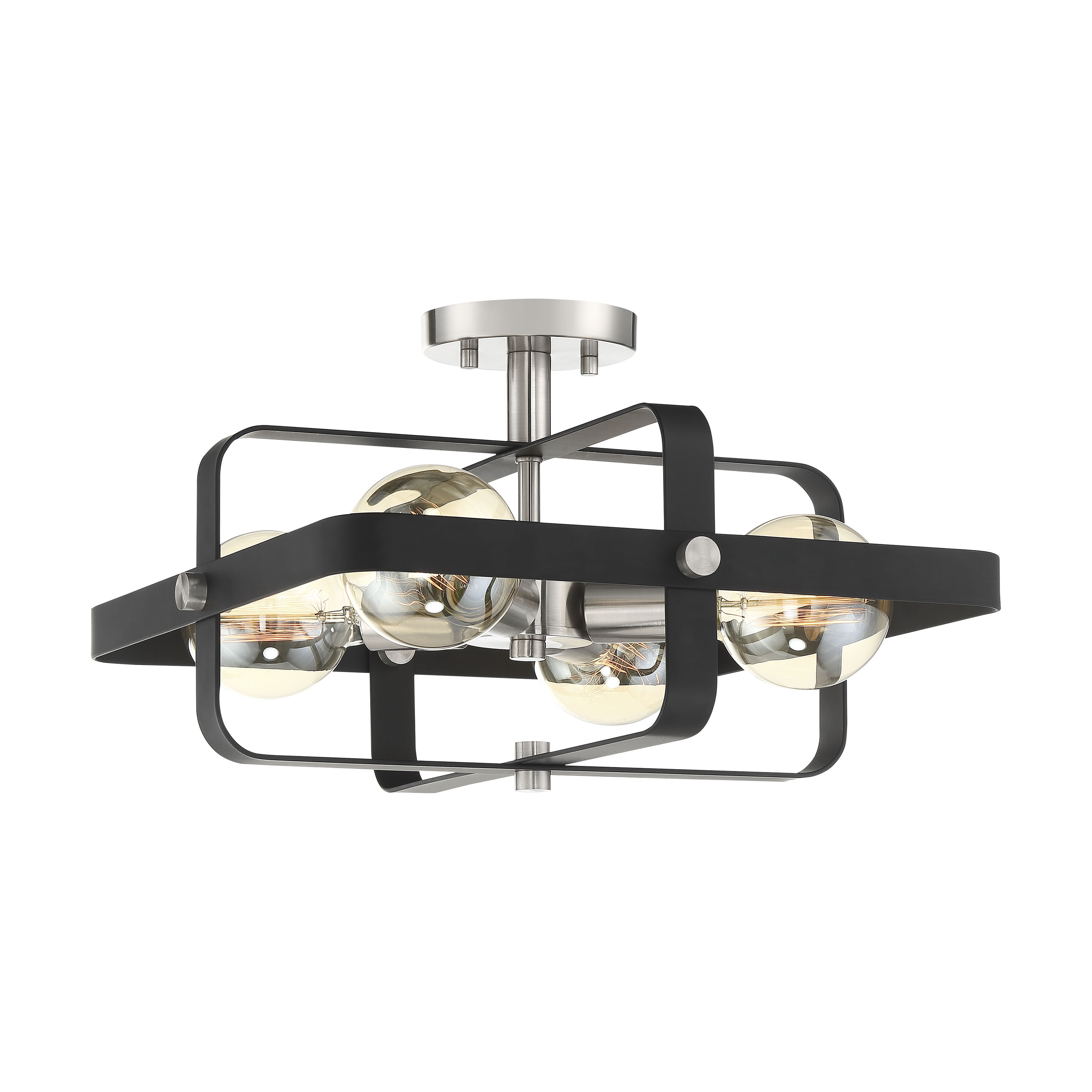 PRANA 4 LIGHT FLUSH MOUNT - 60-6624