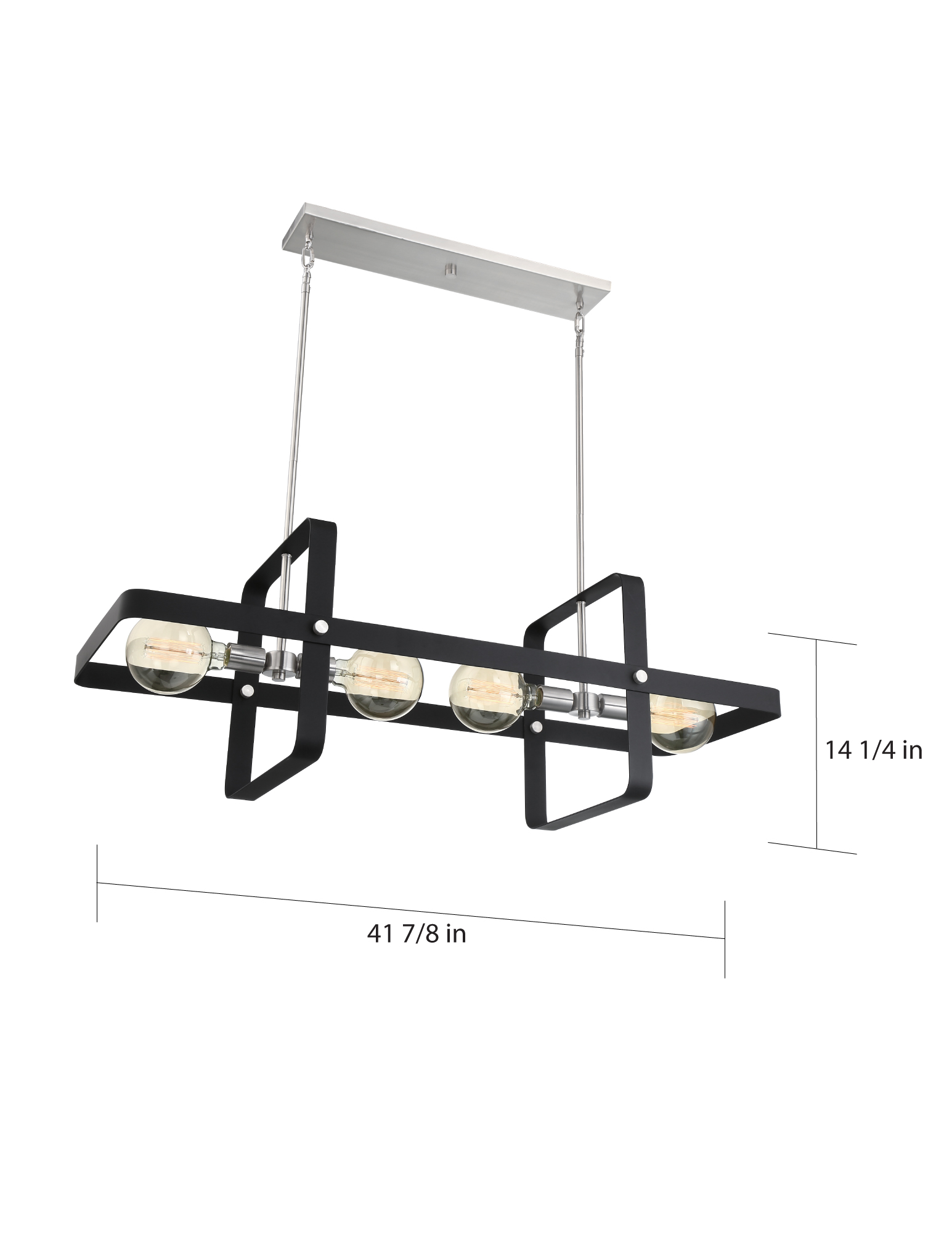 PRANA 4 LIGHT ISLAND PENDANT - 60-6625