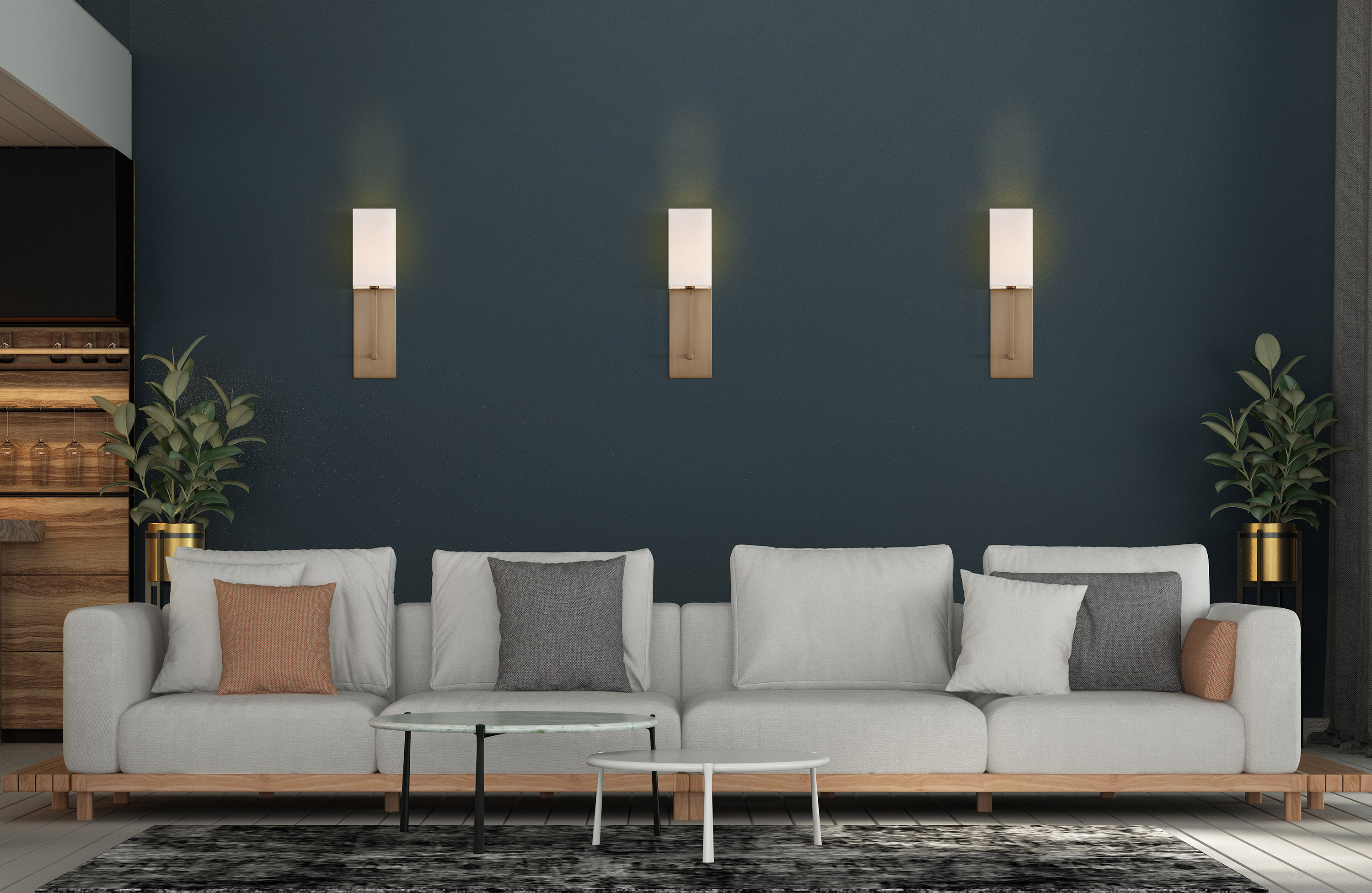 VESEY 1 LIGHT WALL SCONCE - 60-6692