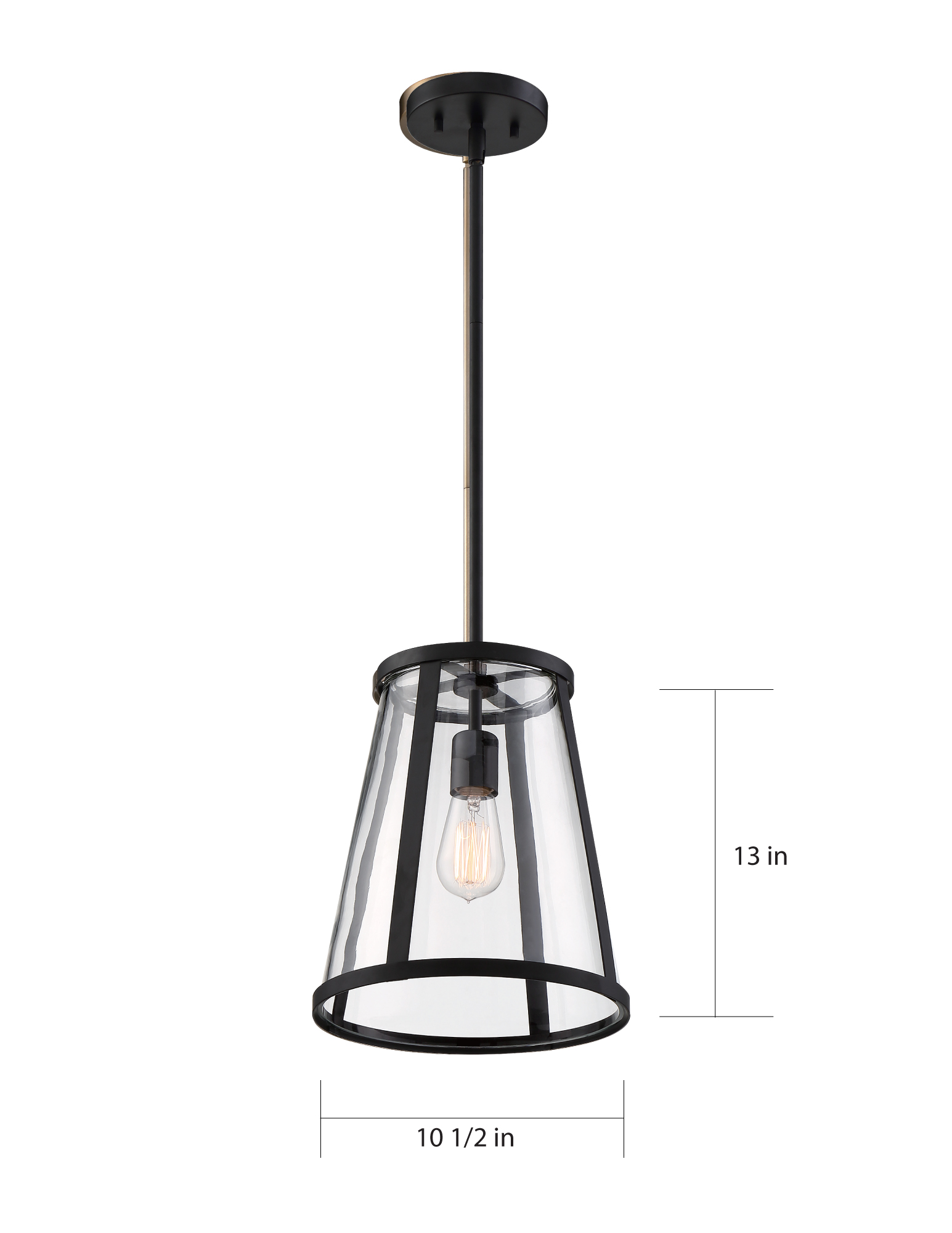 BRUGE 1 LIGHT PENDANT - 60-6699