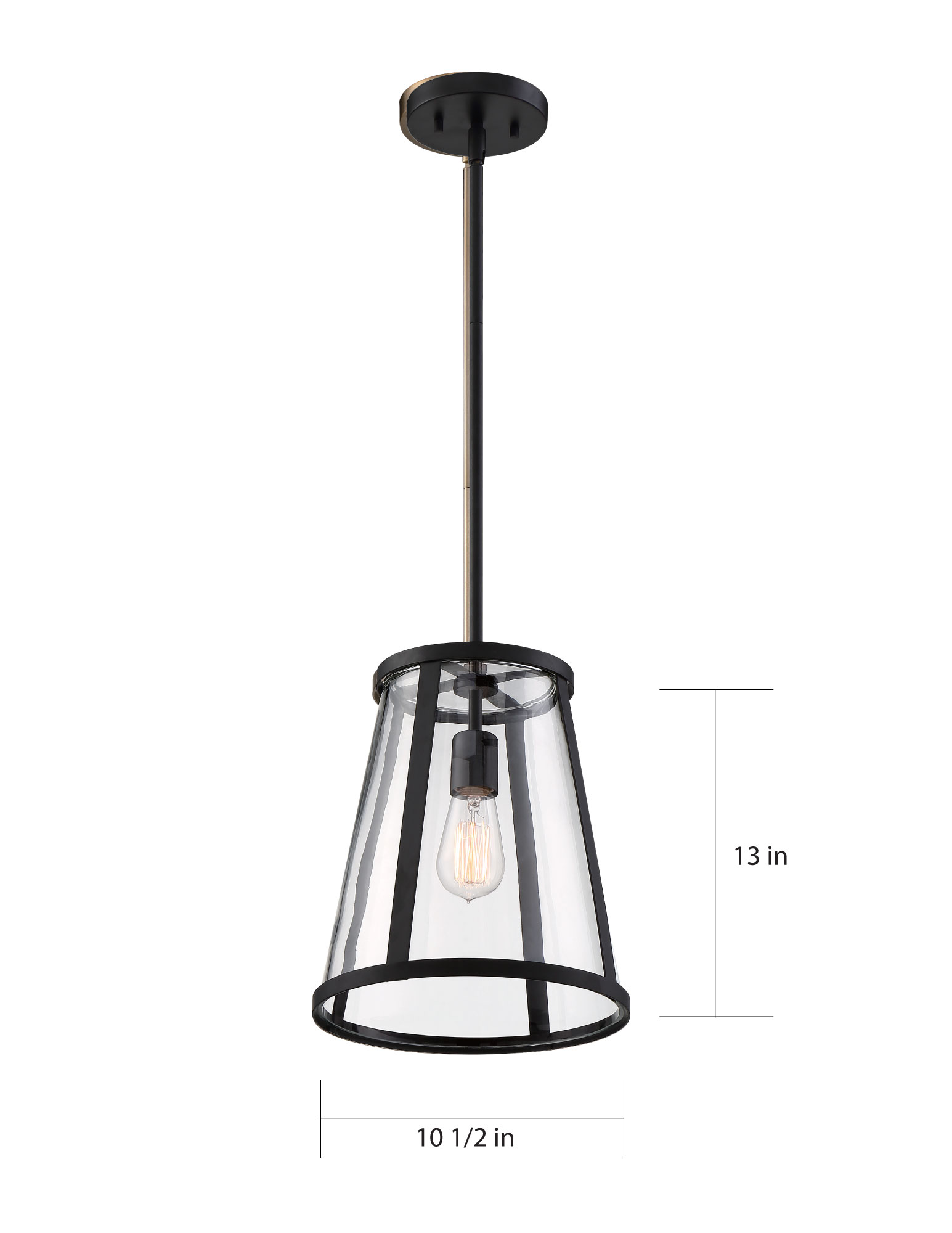 BRUGE 1 LIGHT PENDANT - 60-6699
