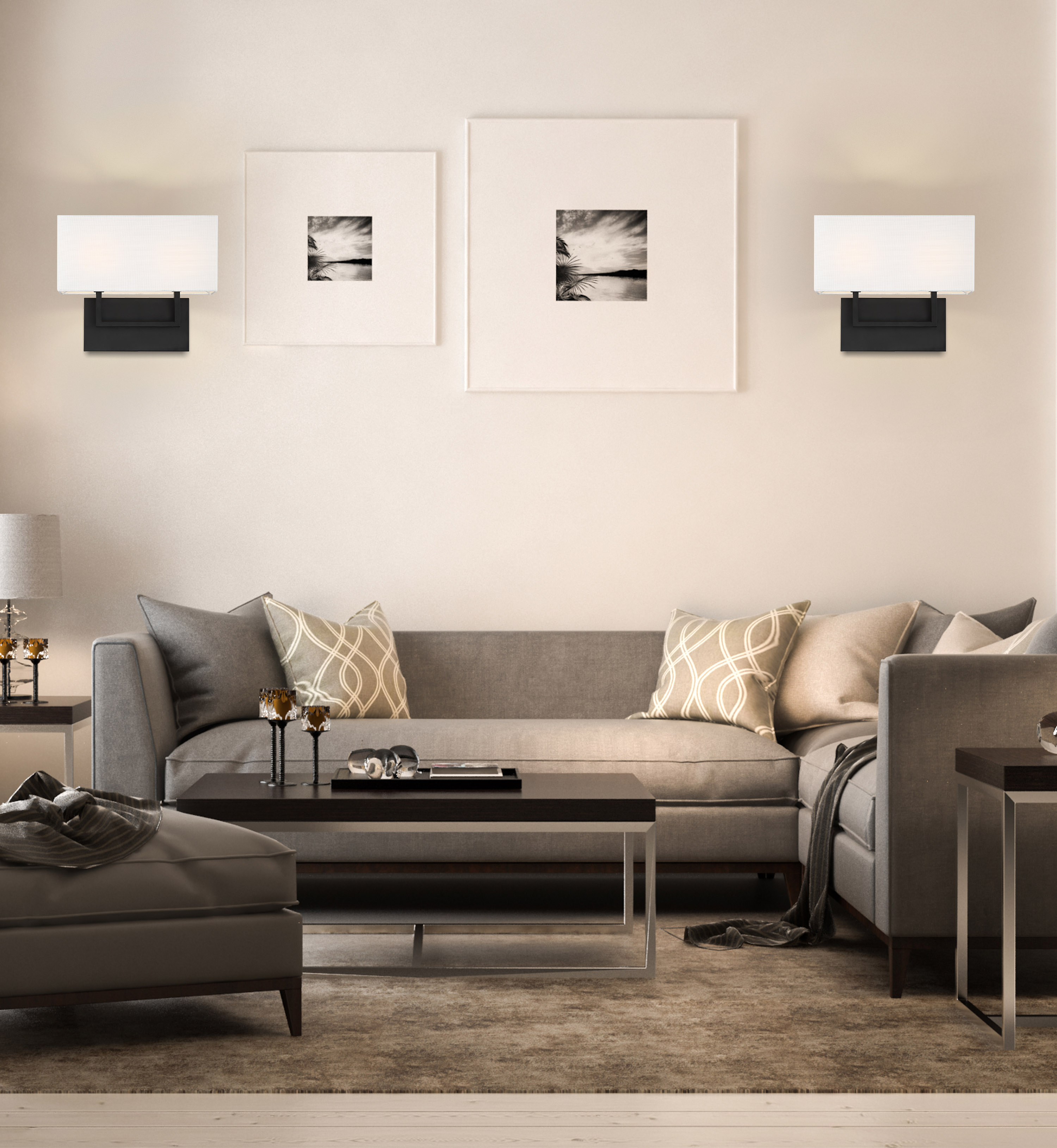 TRIBECA 2 LIGHT VANITY - 60-6719