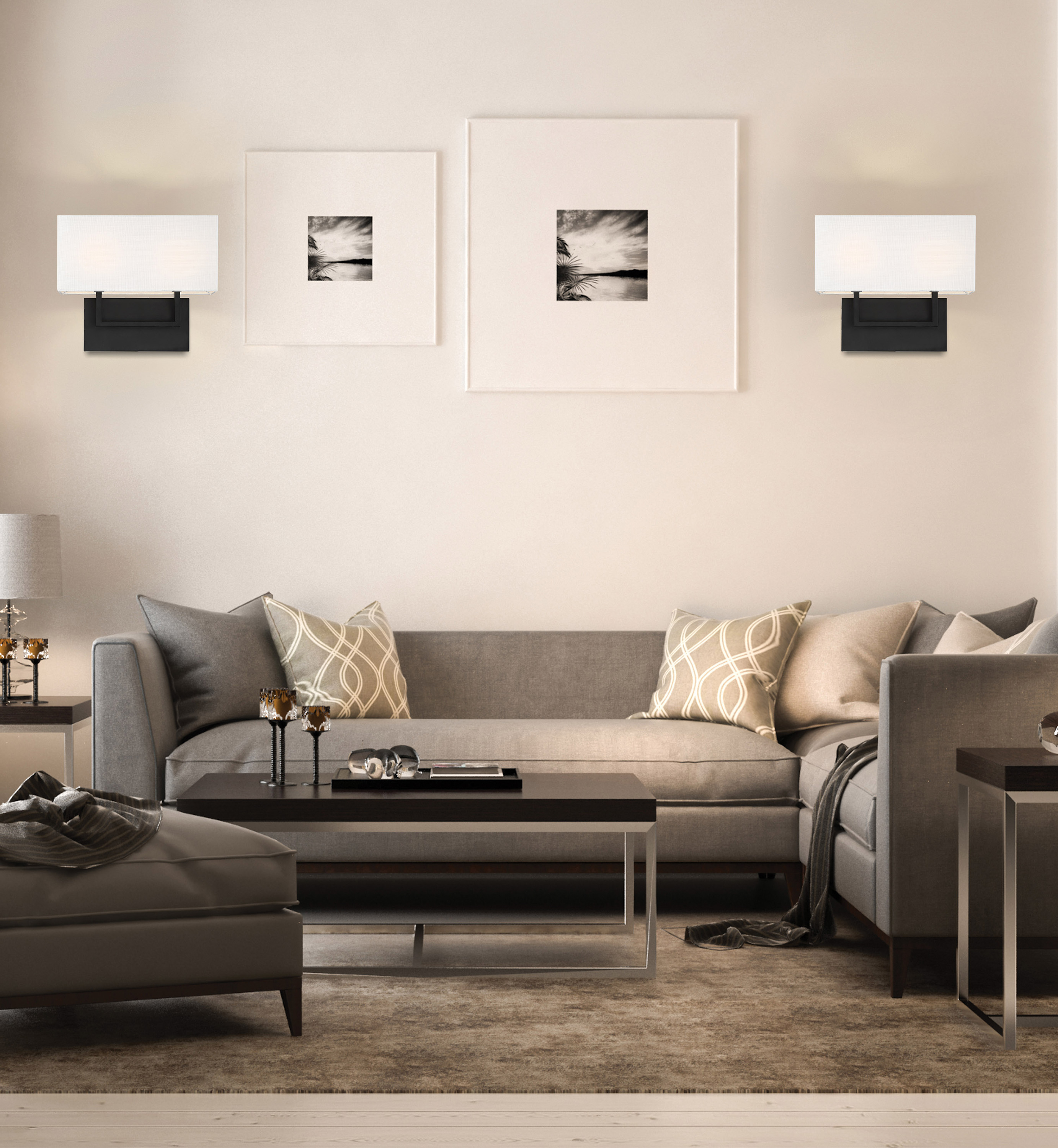 TRIBECA 2 LIGHT VANITY - 60-6719