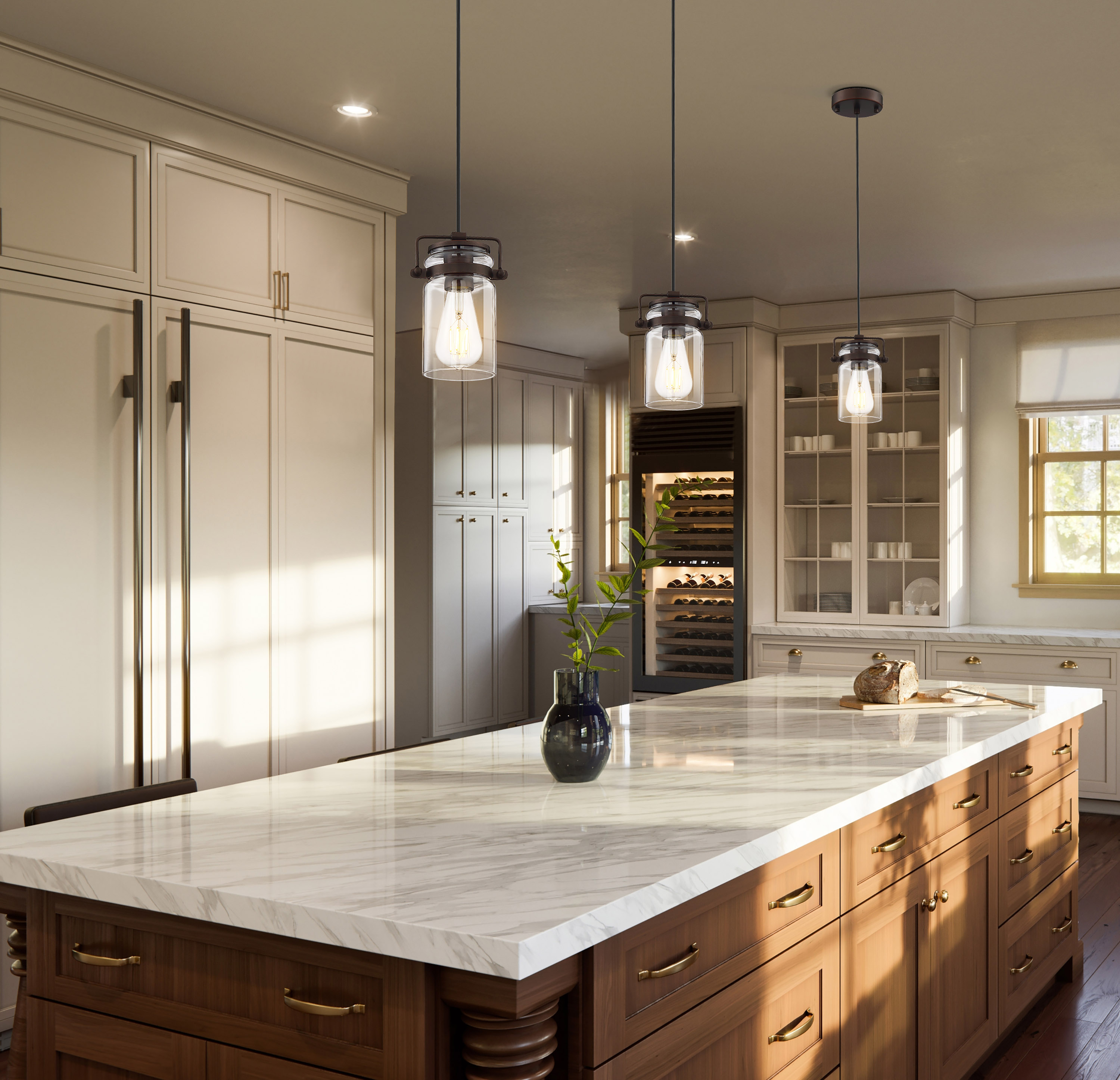 ANTEBELLUM 1 LT MINI PENDANT - 60-6731