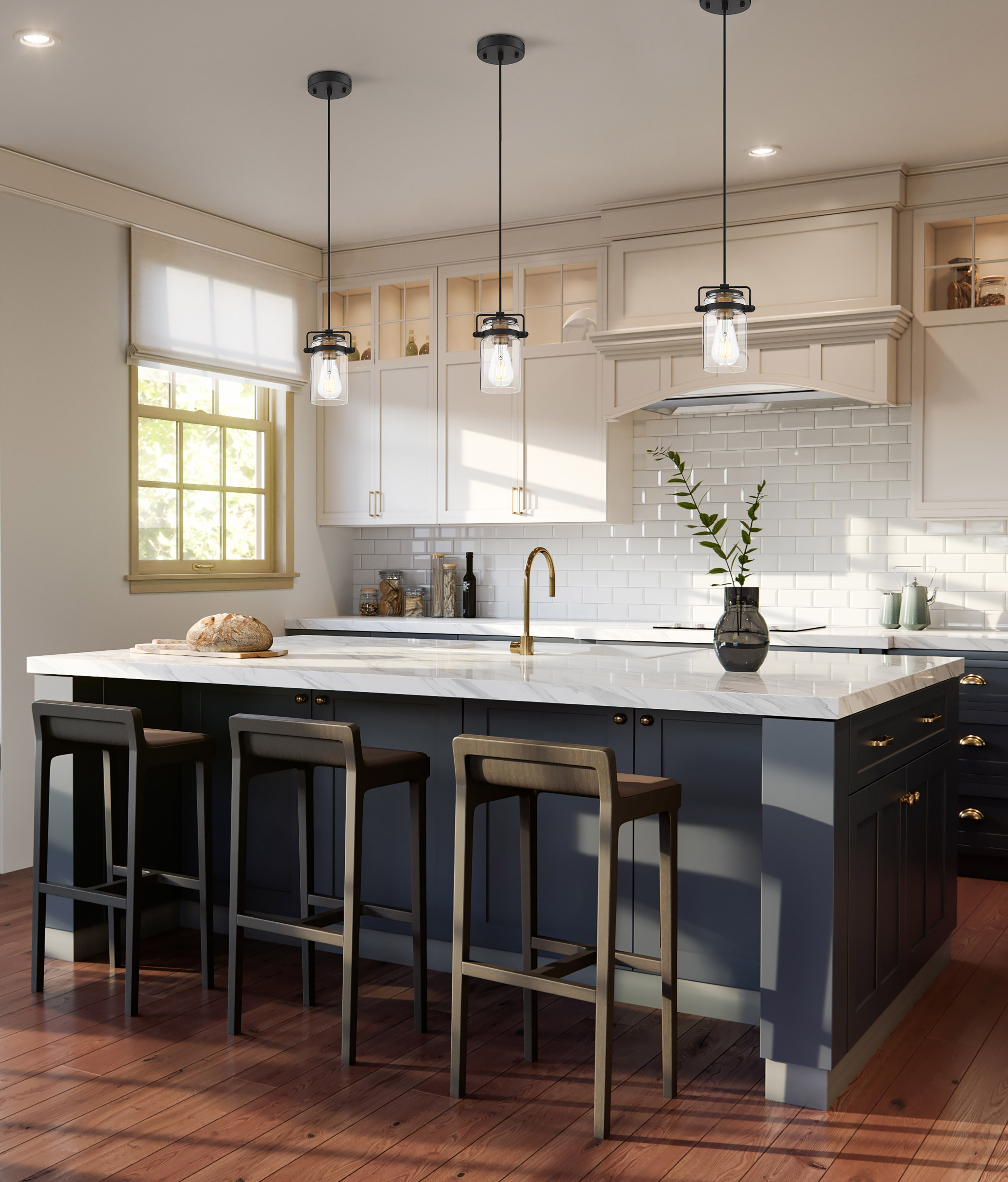 ANTEBELLUM 1 LT MINI PENDANT - 60-6733