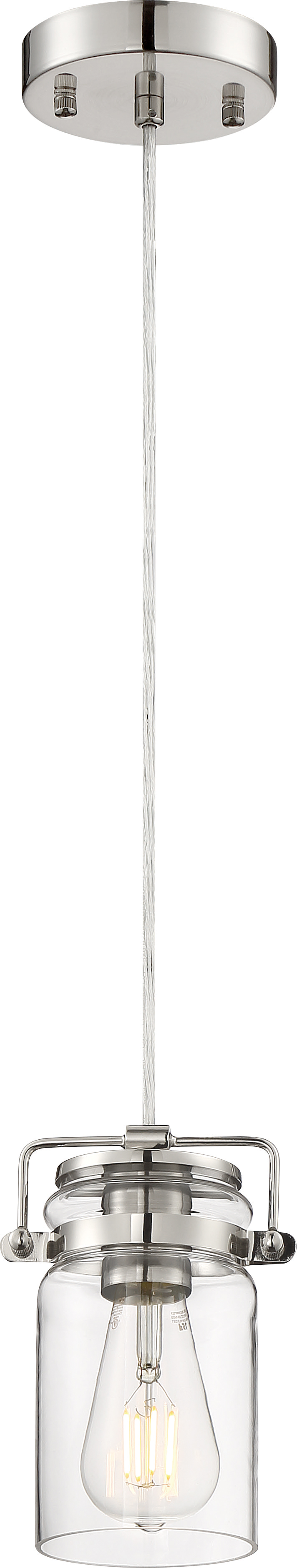 ANTEBELLUM 1 LT MINI PENDANT - 60-6734