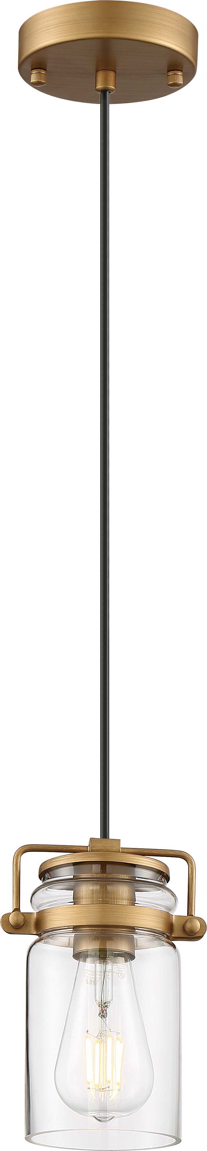 ANTEBELLUM 1 LT MINI PENDANT - 60-6735