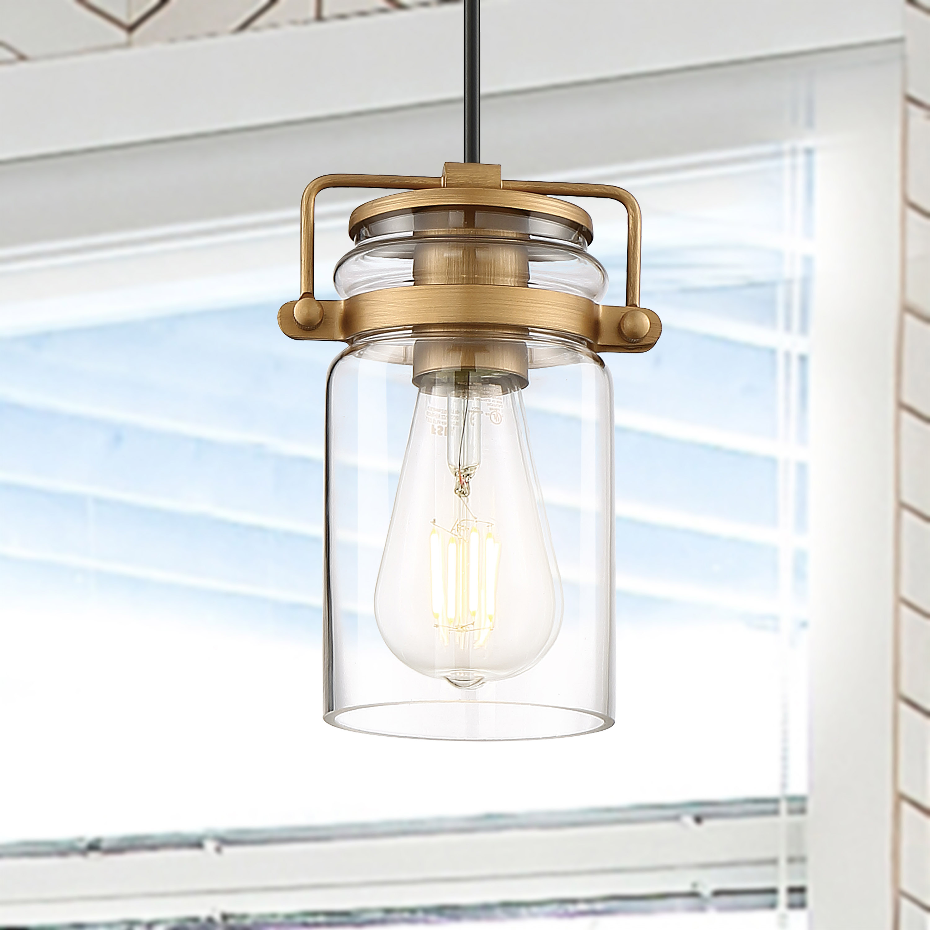 ANTEBELLUM 1 LT MINI PENDANT - 60-6735