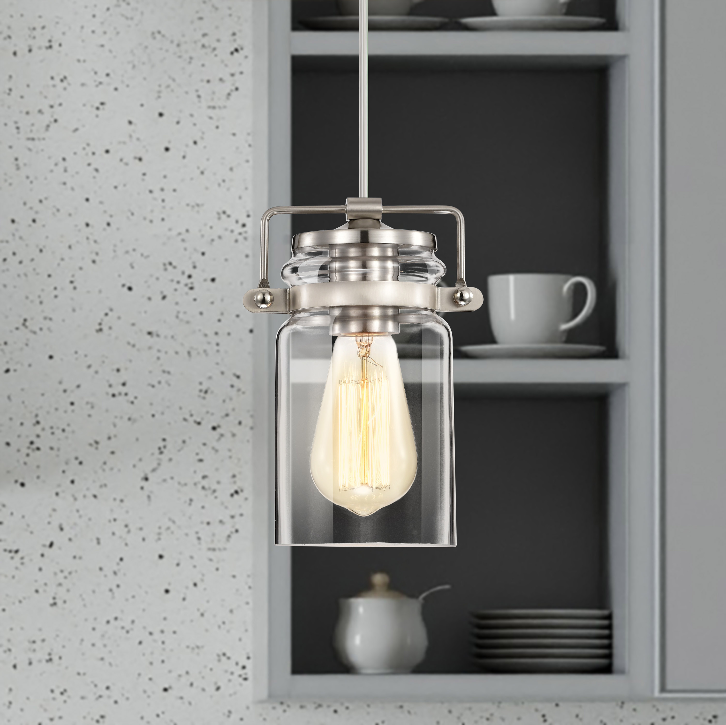ANTEBELLUM 1 LT MINI PENDANT - 60-6736