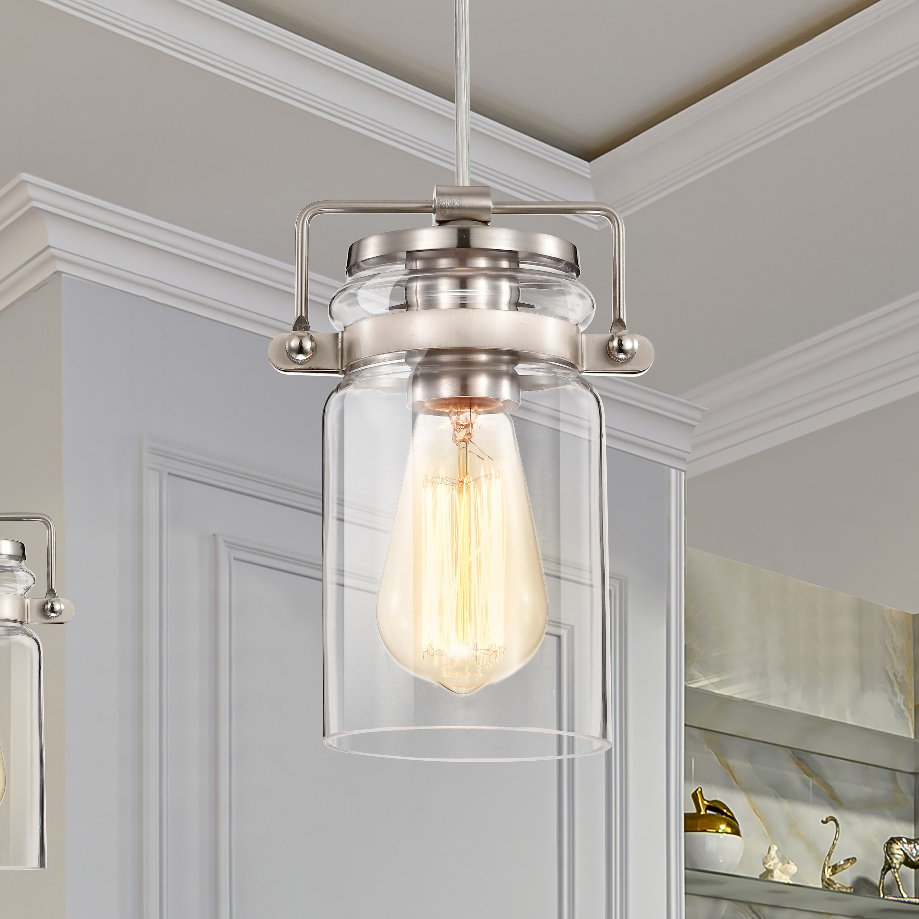 ANTEBELLUM 1 LT MINI PENDANT - 60-6736
