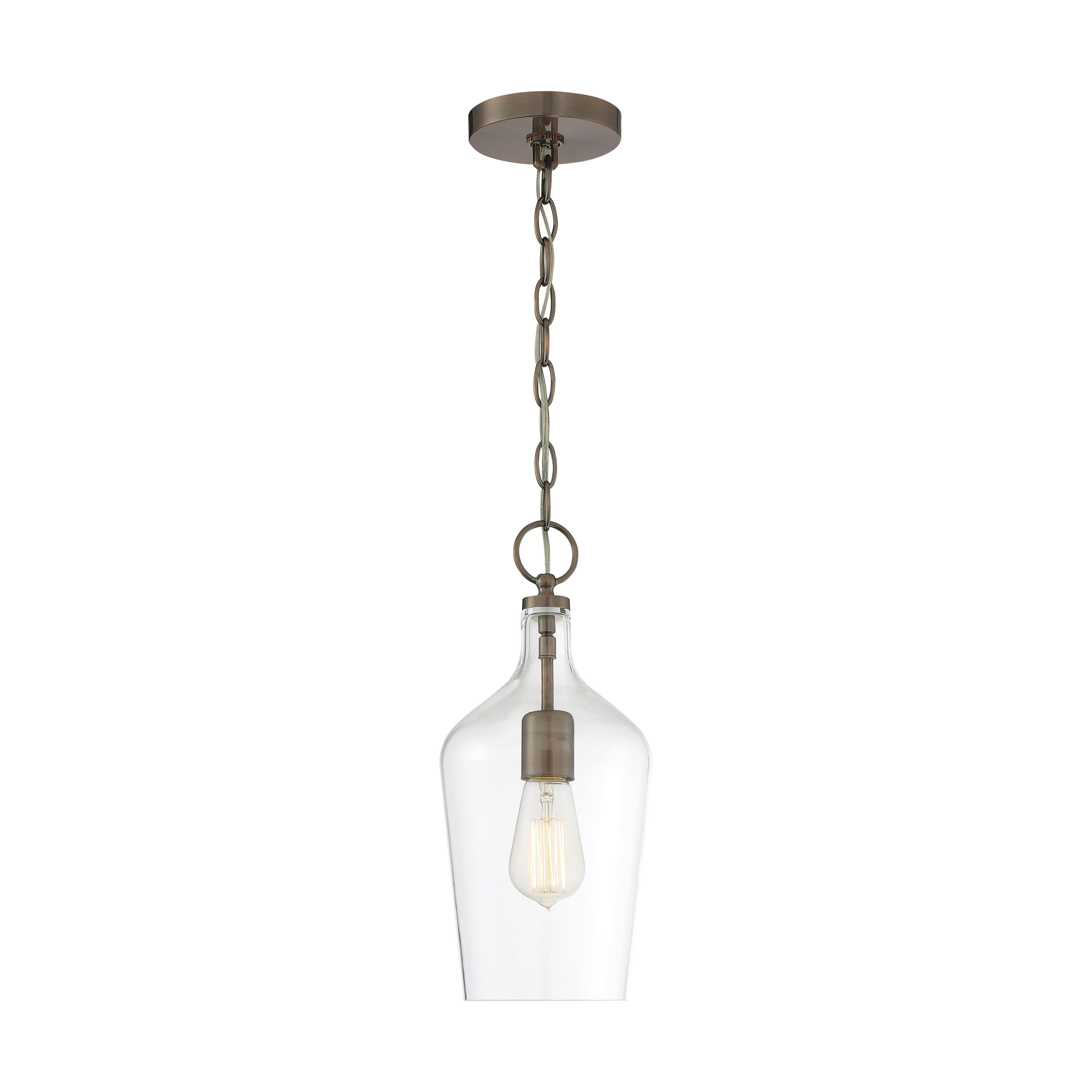 HARTLEY 1 LIGHT PENDANT - 60-6748