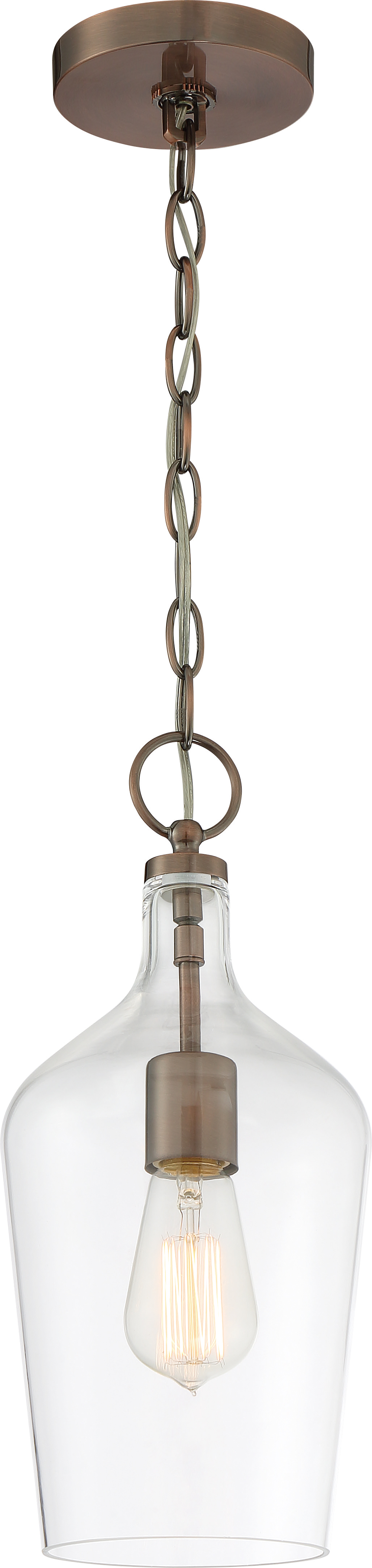 HARTLEY 1 LIGHT PENDANT - 60-6748