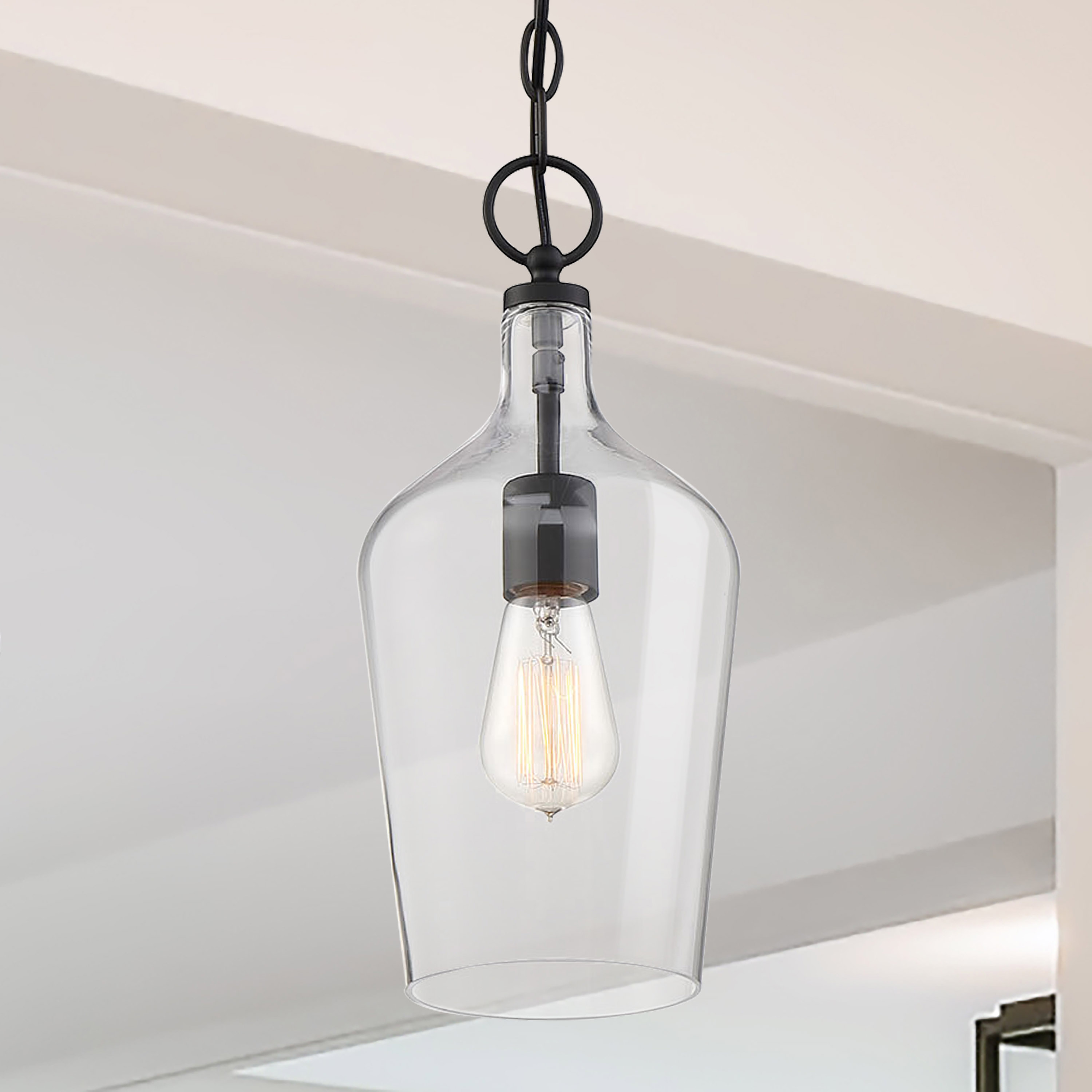 HARTLEY 1 LIGHT PENDANT - 60-6749