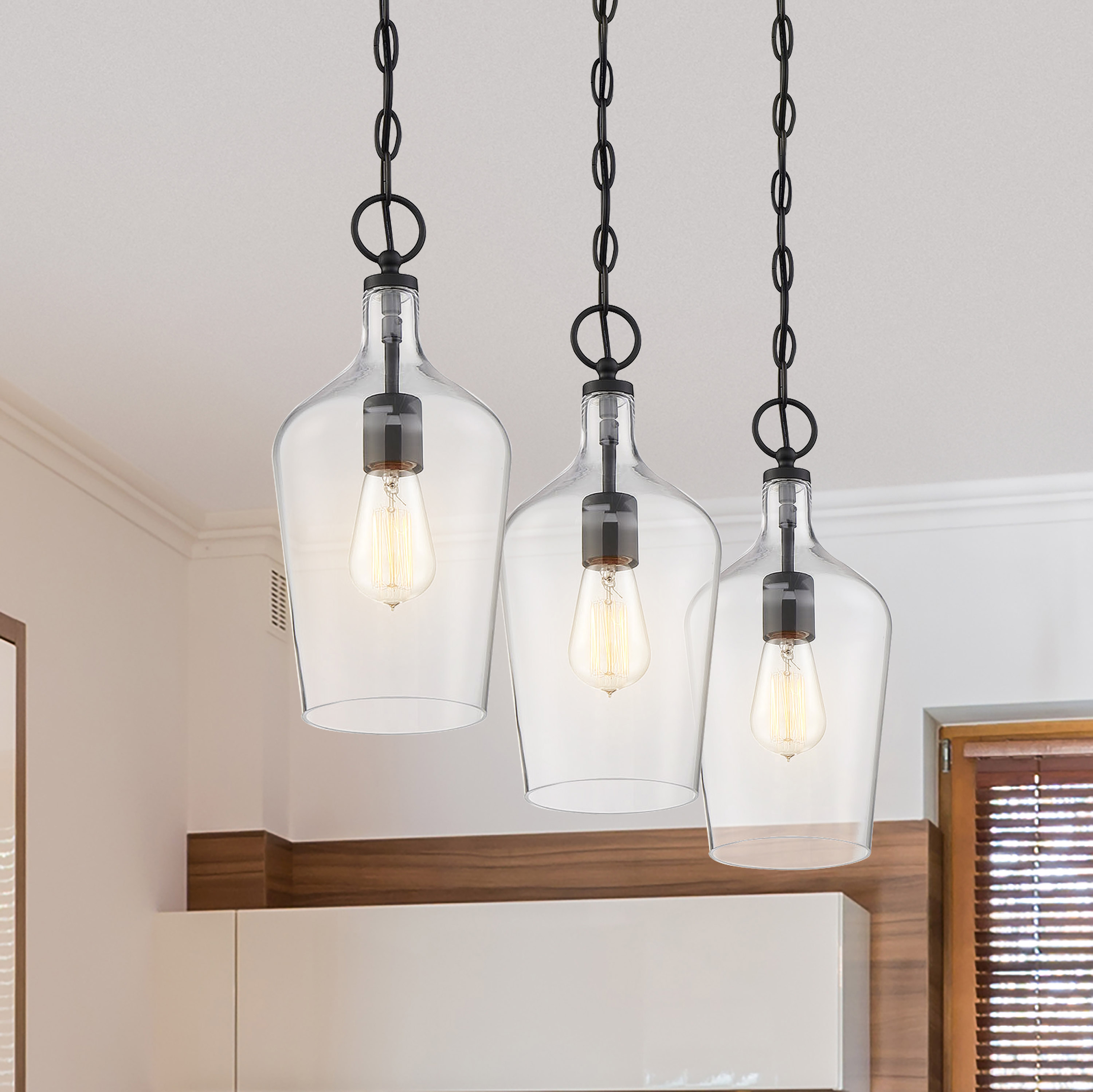 HARTLEY 1 LIGHT PENDANT - 60-6749