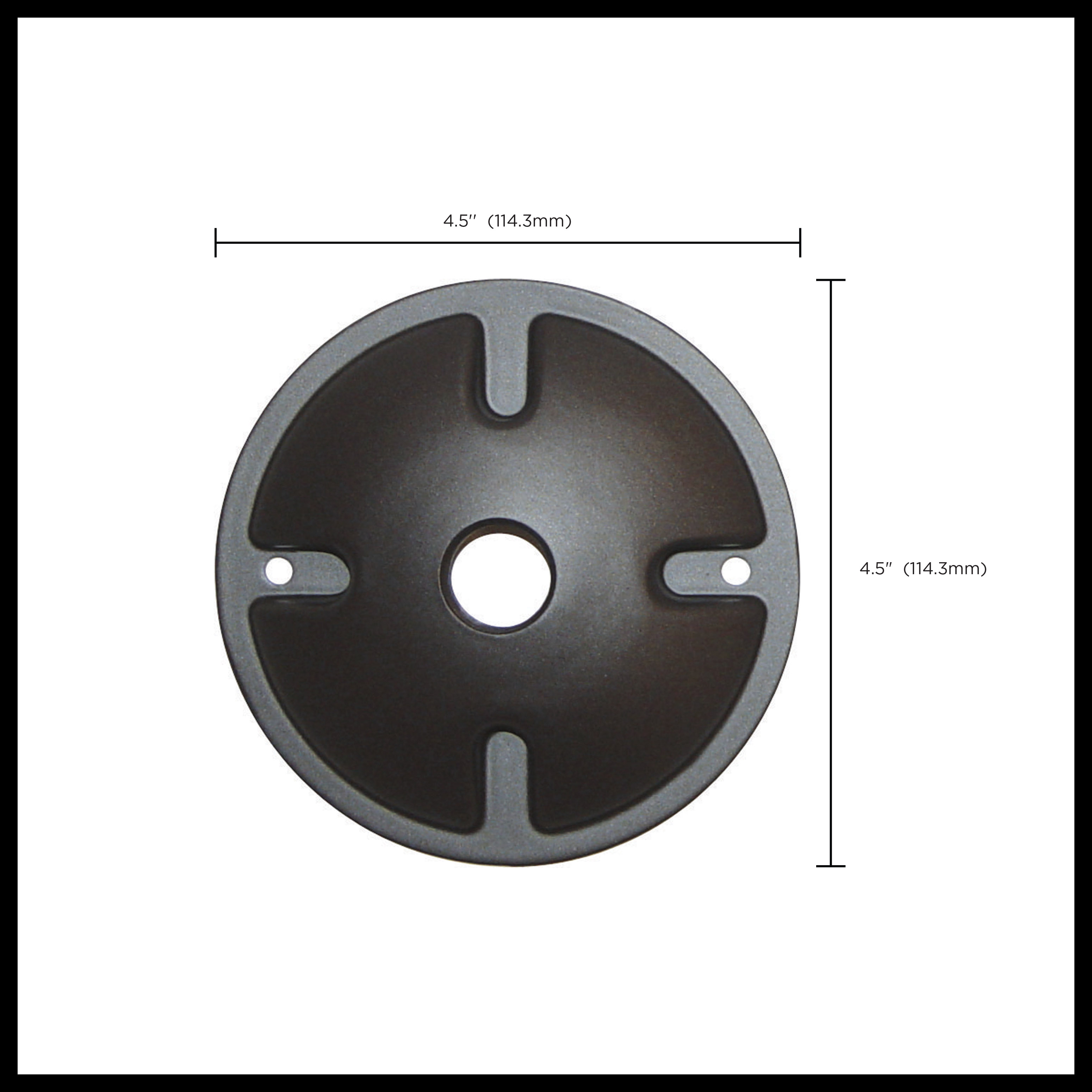 1 LT DIE CAST MOUNTING PLATE - 60-675