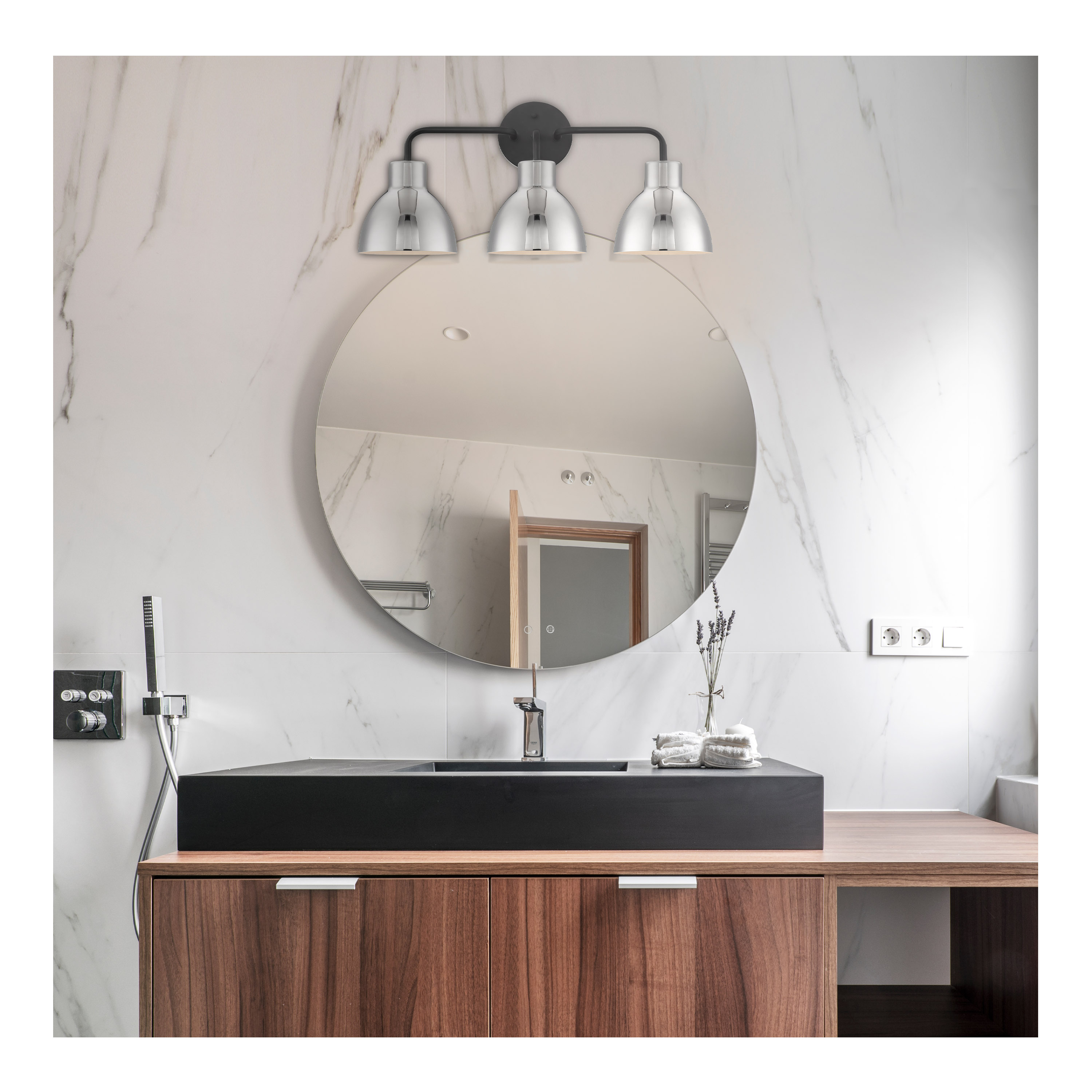 SLOAN 3 LIGHT VANITY - 60-6773
