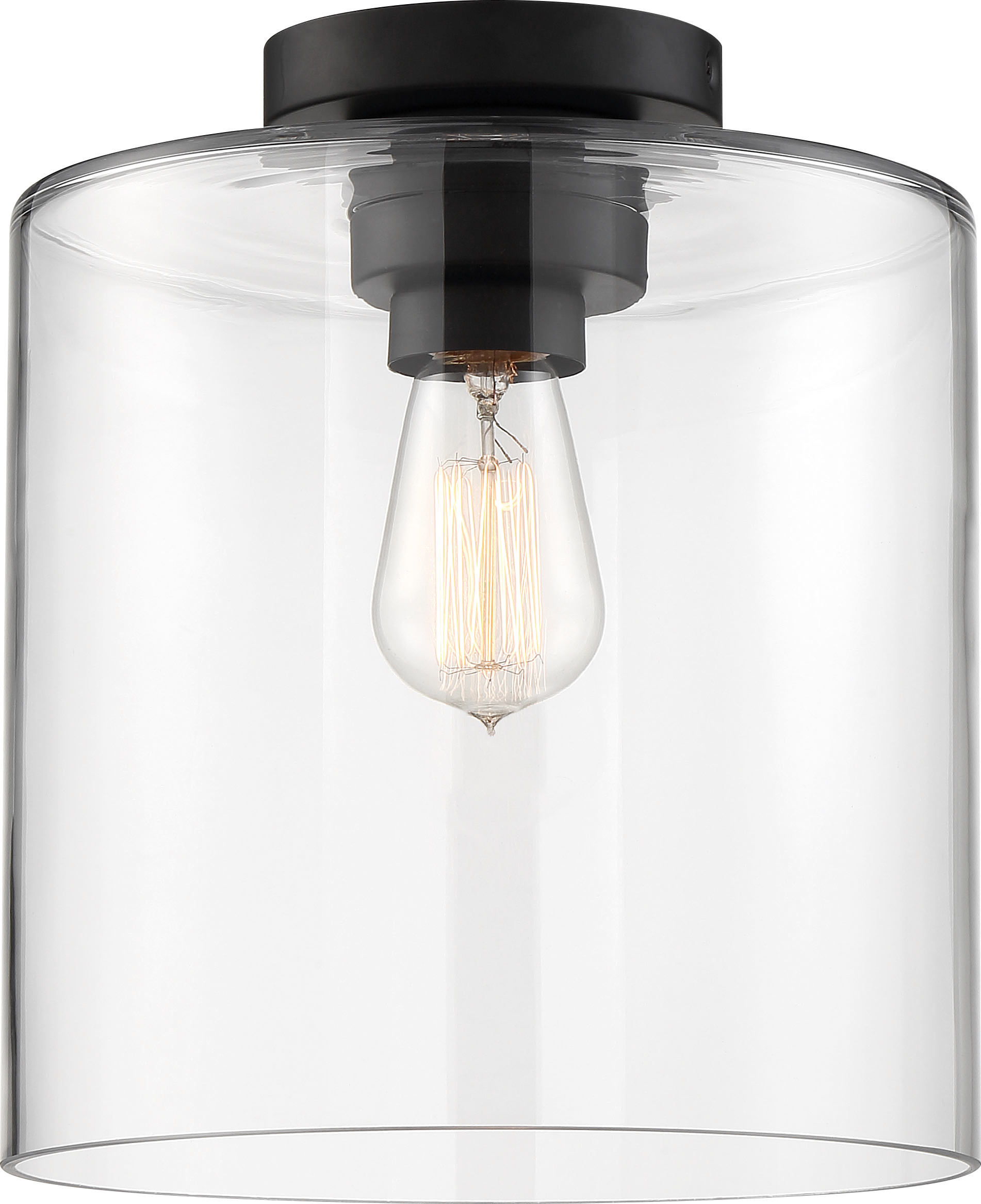 CHANTECLEER 1 LIGHT SEMI FLUSH - 60-6779