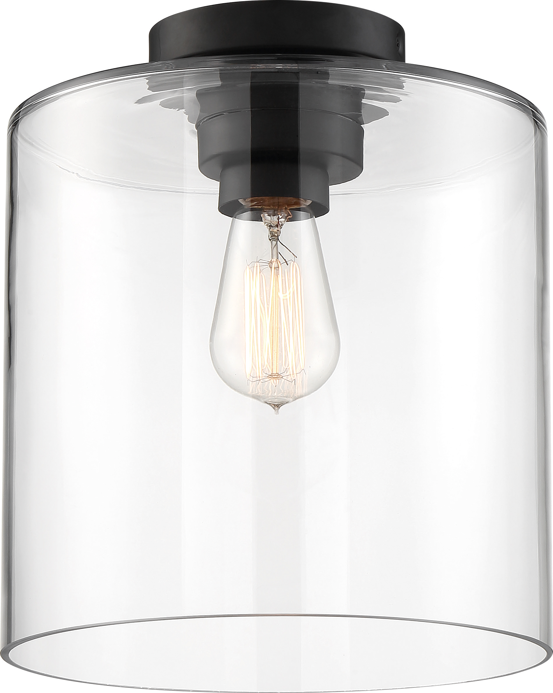 CHANTECLEER 1 LIGHT SEMI FLUSH - 60-6779