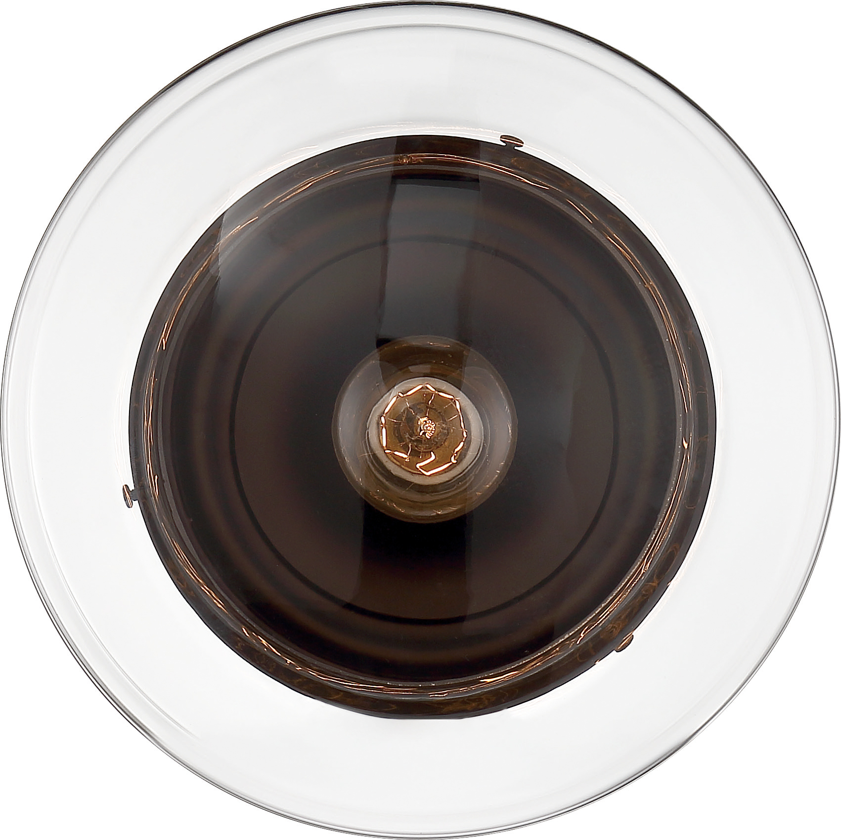 CHANTECLEER 1 LIGHT SEMI FLUSH - 60-6779