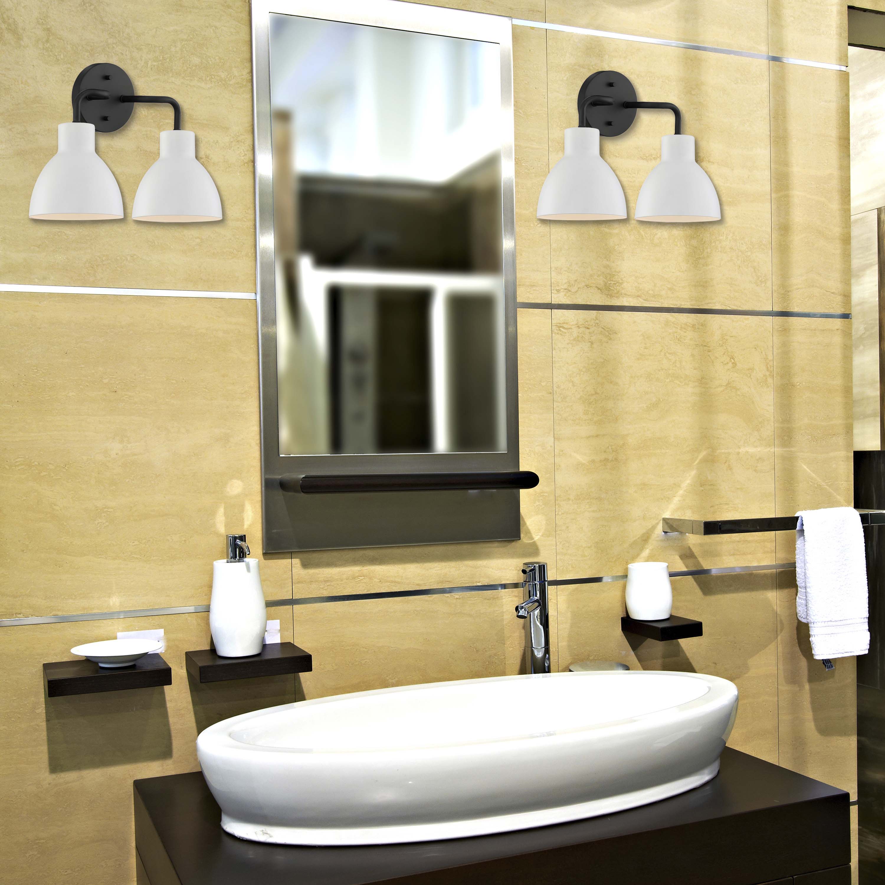 SLOAN 2 LIGHT VANITY - 60-6785