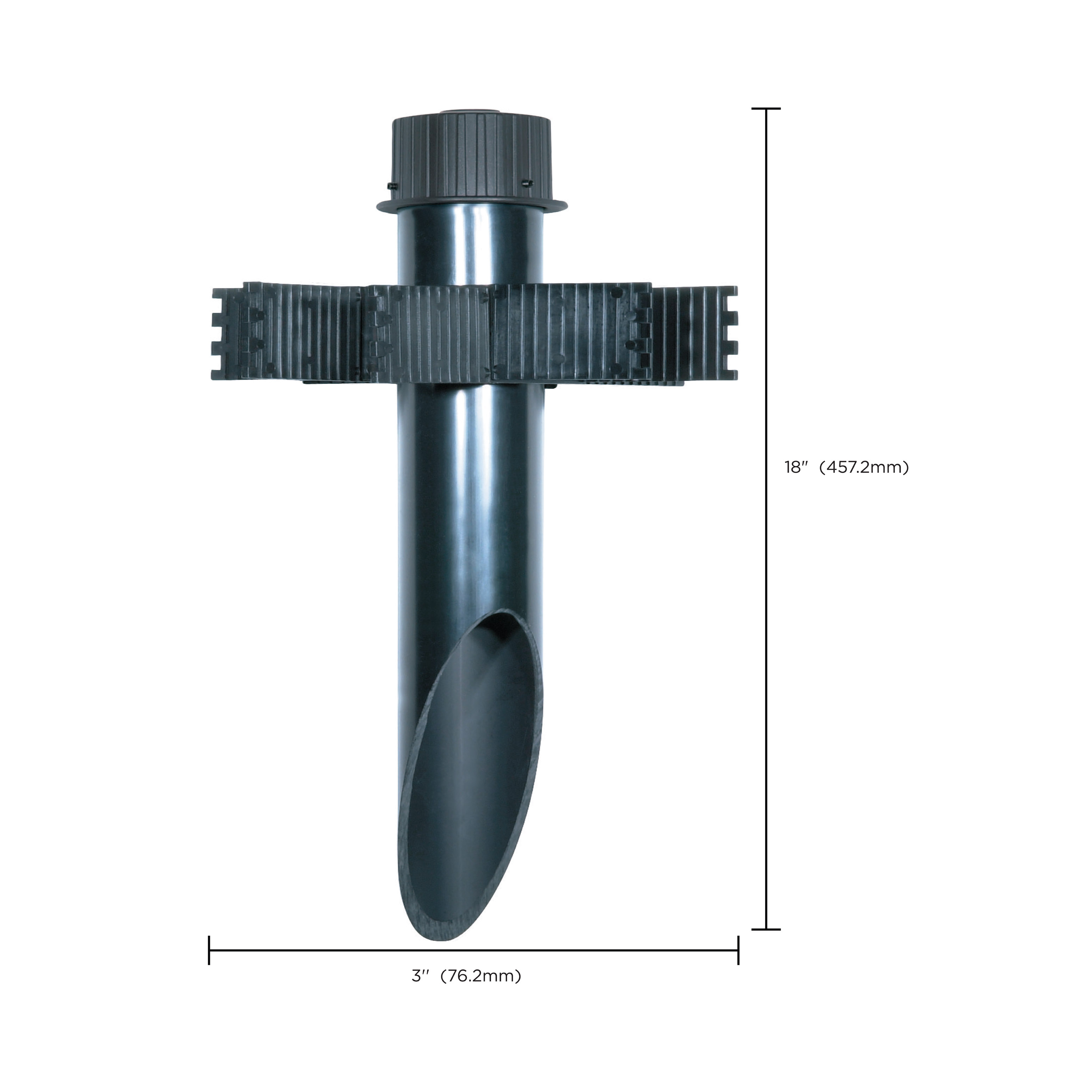 3" DIA PVC MOUNTING POST - 60-678