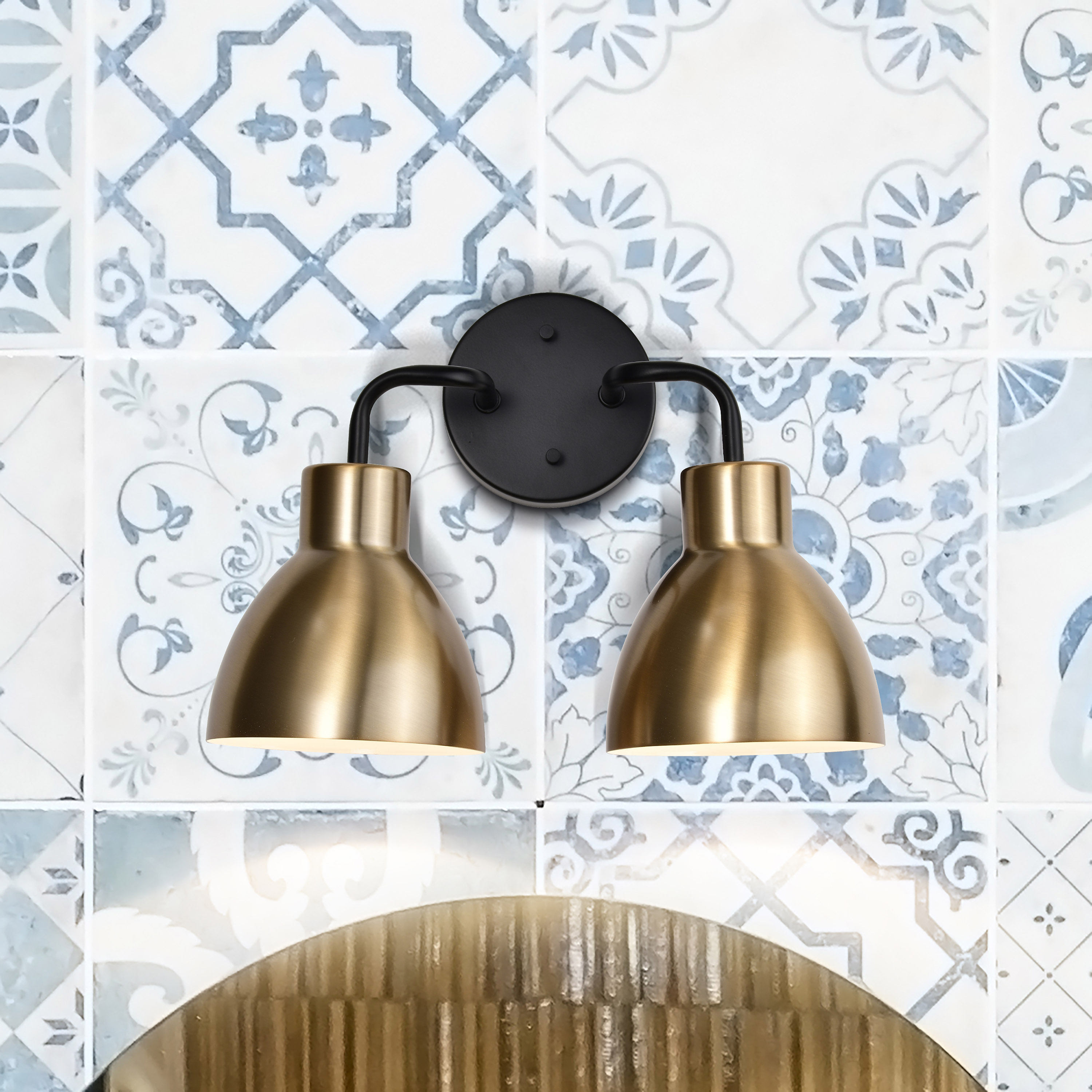 SLOAN 2 LIGHT VANITY - 60-6792