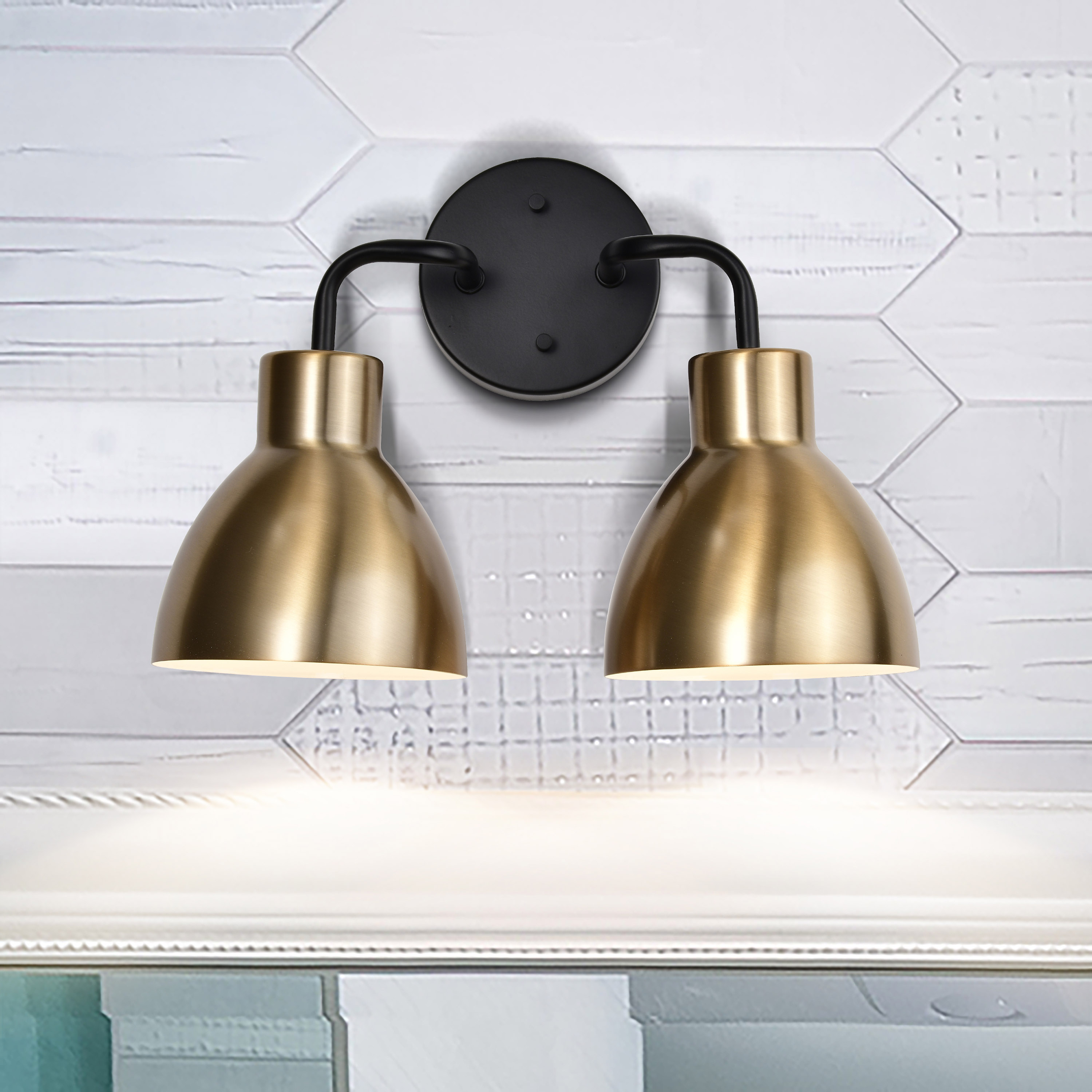 SLOAN 2 LIGHT VANITY - 60-6792