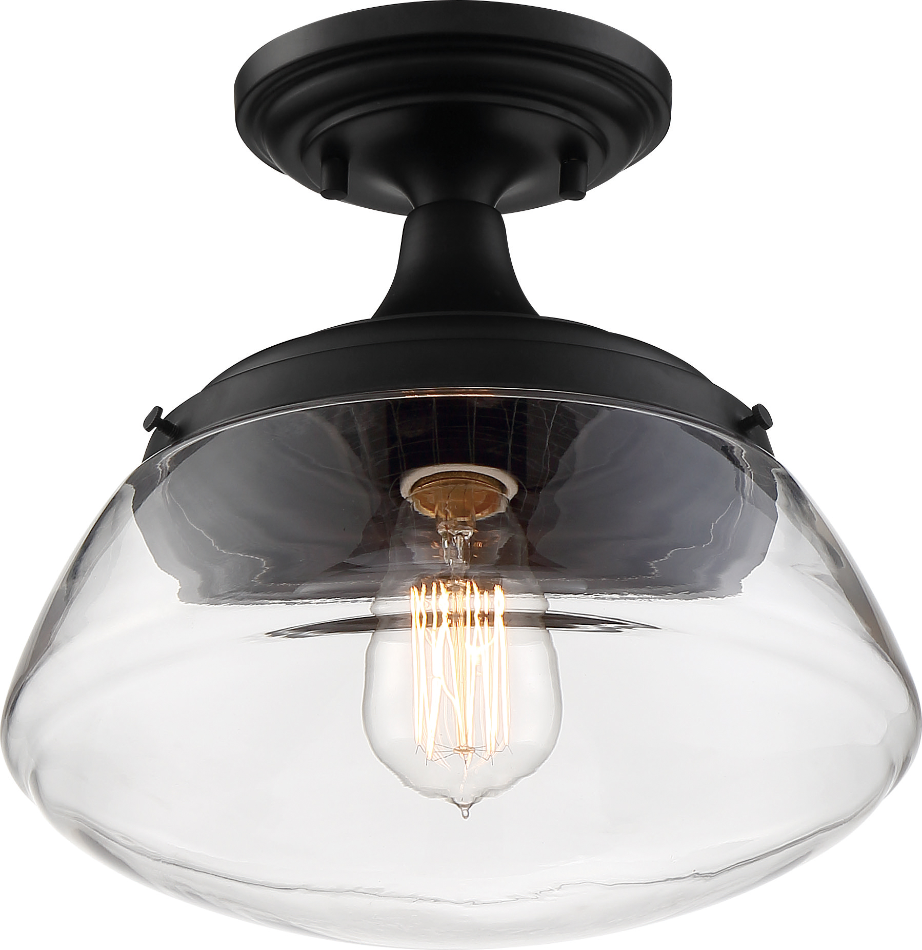 KEW 1 LIGHT SEMI FLUSH - 60-6799