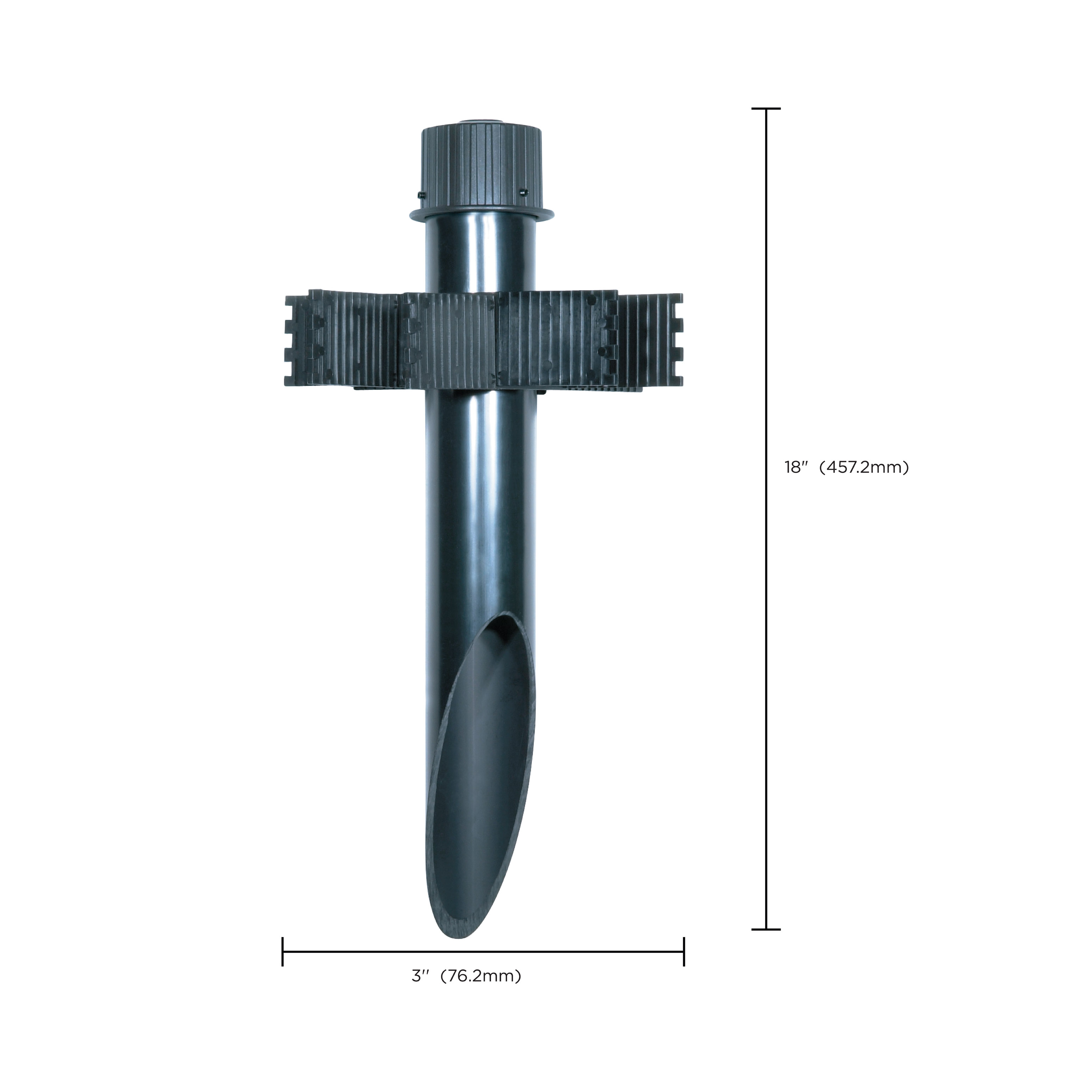 3" DIA PVC MOUNTING POST - 60-682
