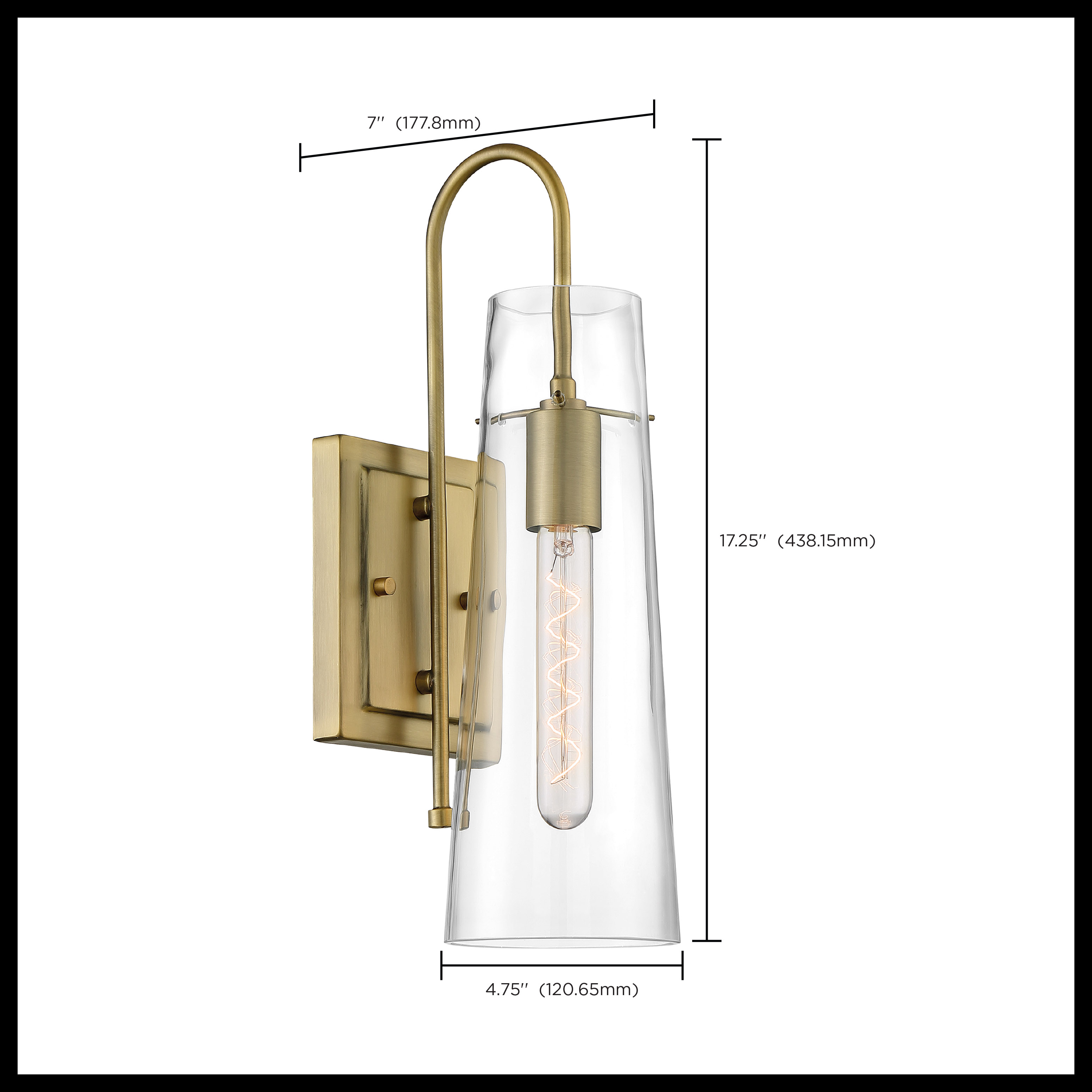 ALONDRA 1 LIGHT WALL SCONCE - 60-6859