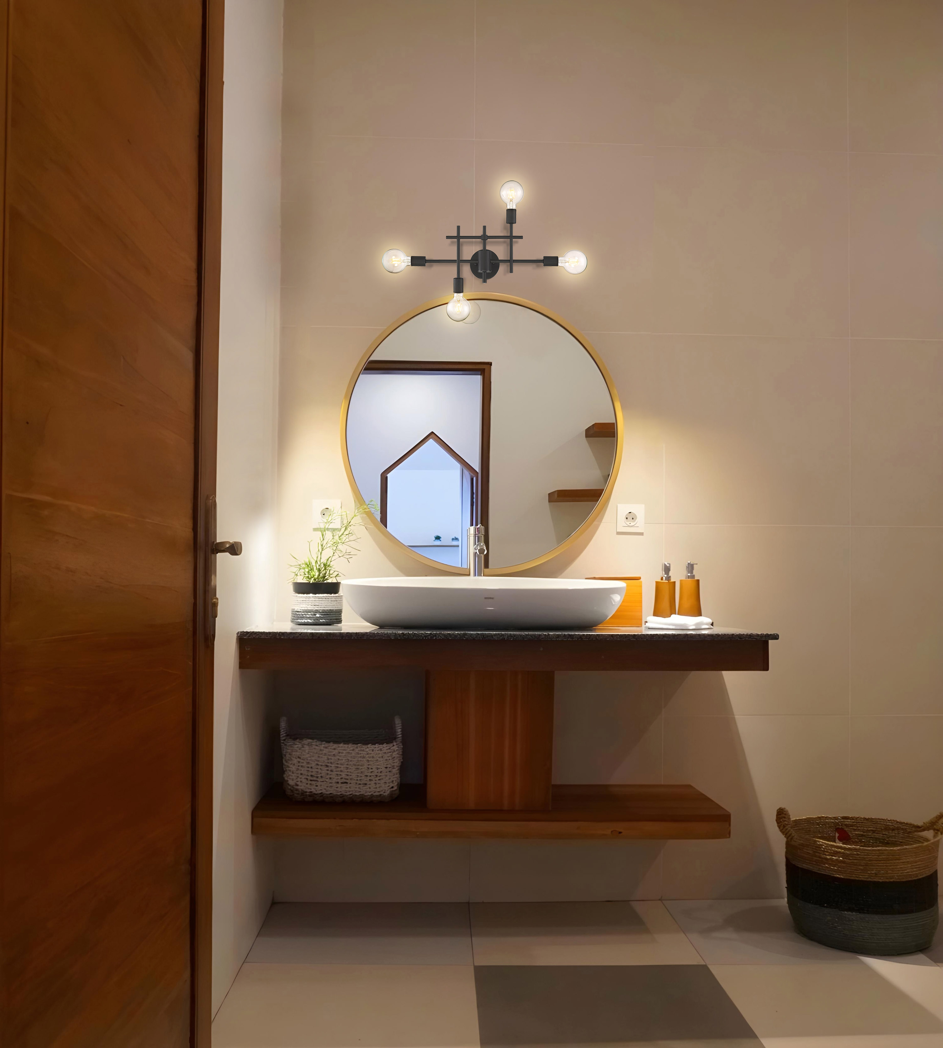 DELPHI 4 LIGHT VANITY - 60-6861