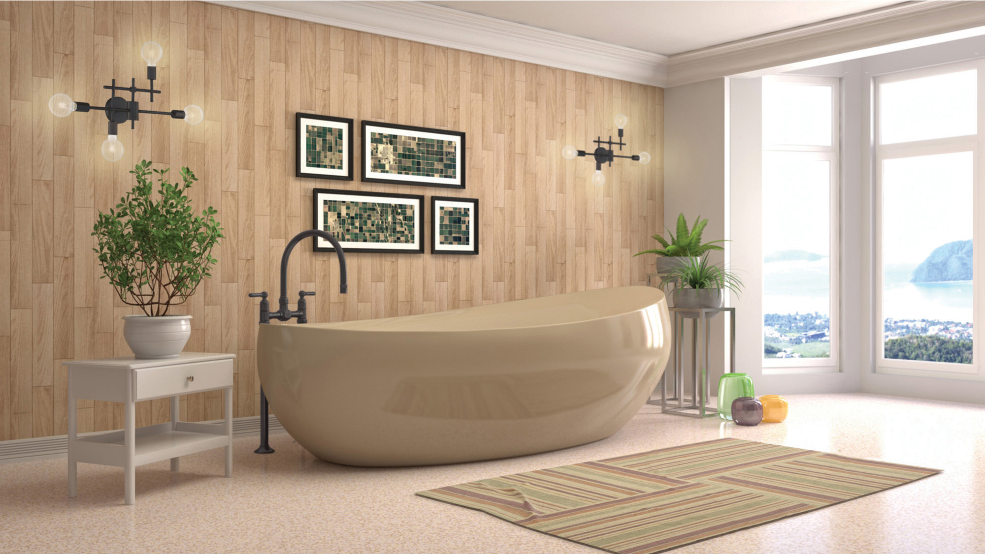 DELPHI 4 LIGHT VANITY - 60-6861